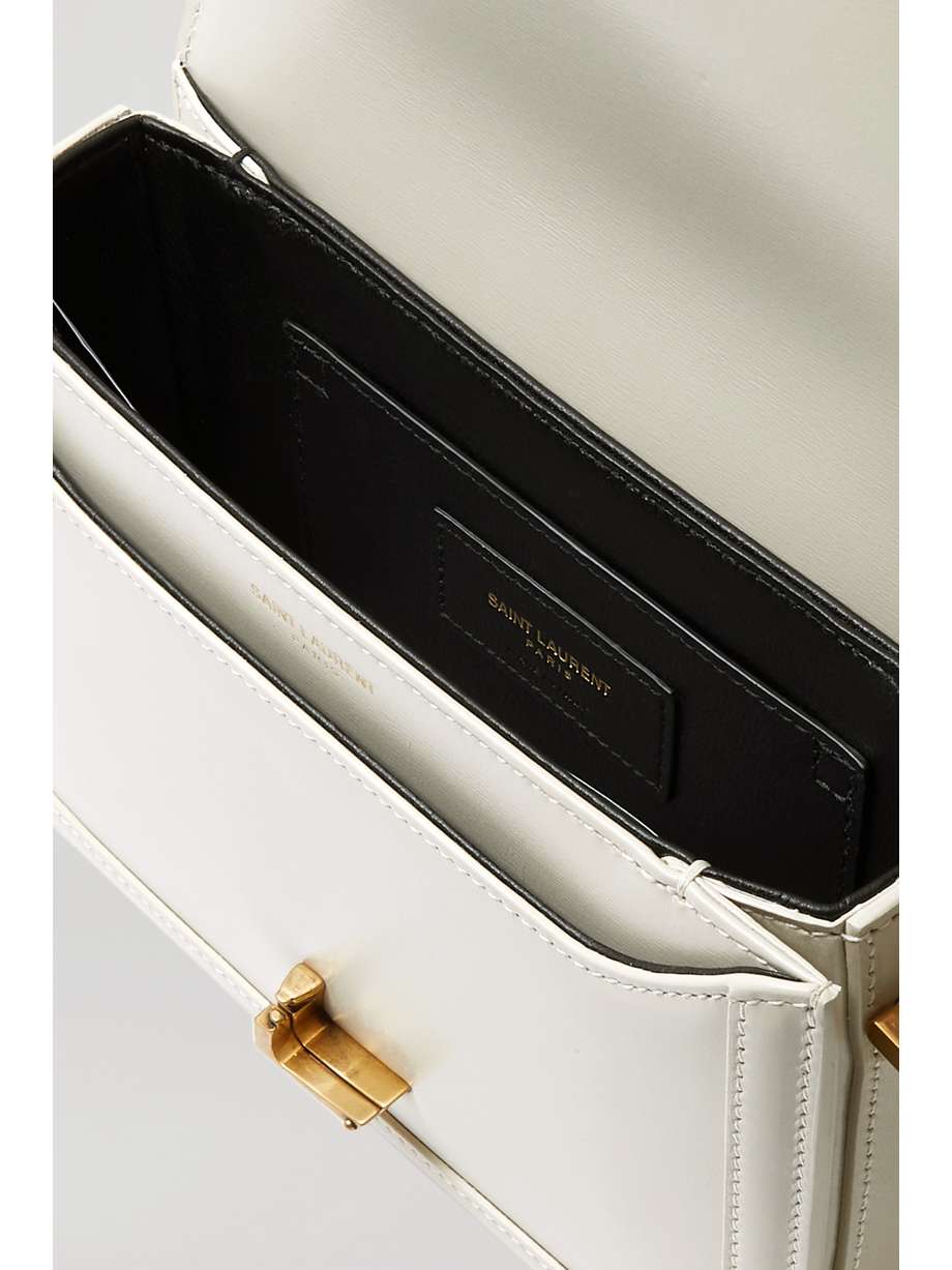 White Solferino small leather shoulder bag SAINT LAURENT NETAPORTER