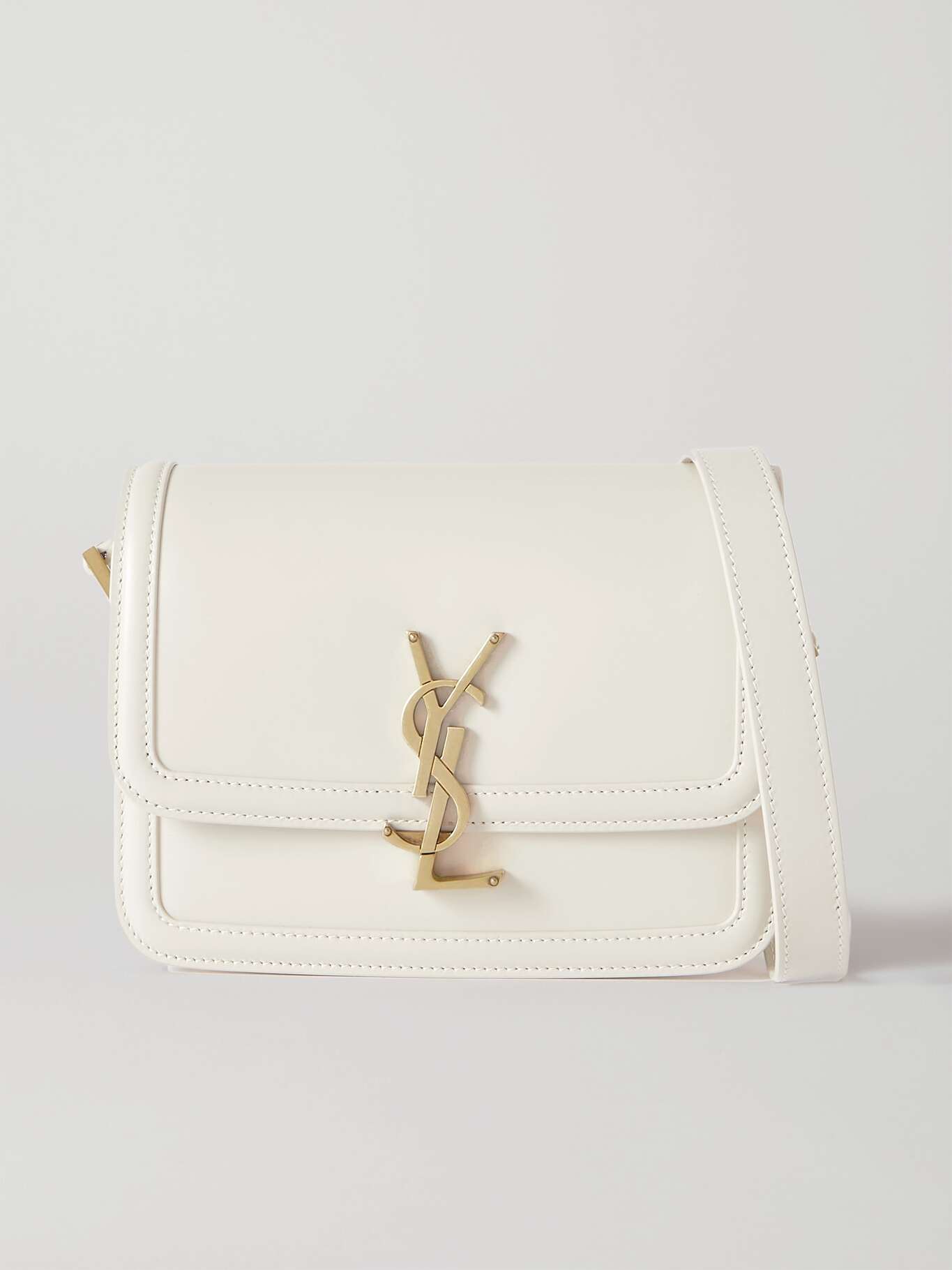 White Solferino small leather shoulder bag SAINT LAURENT NETAPORTER