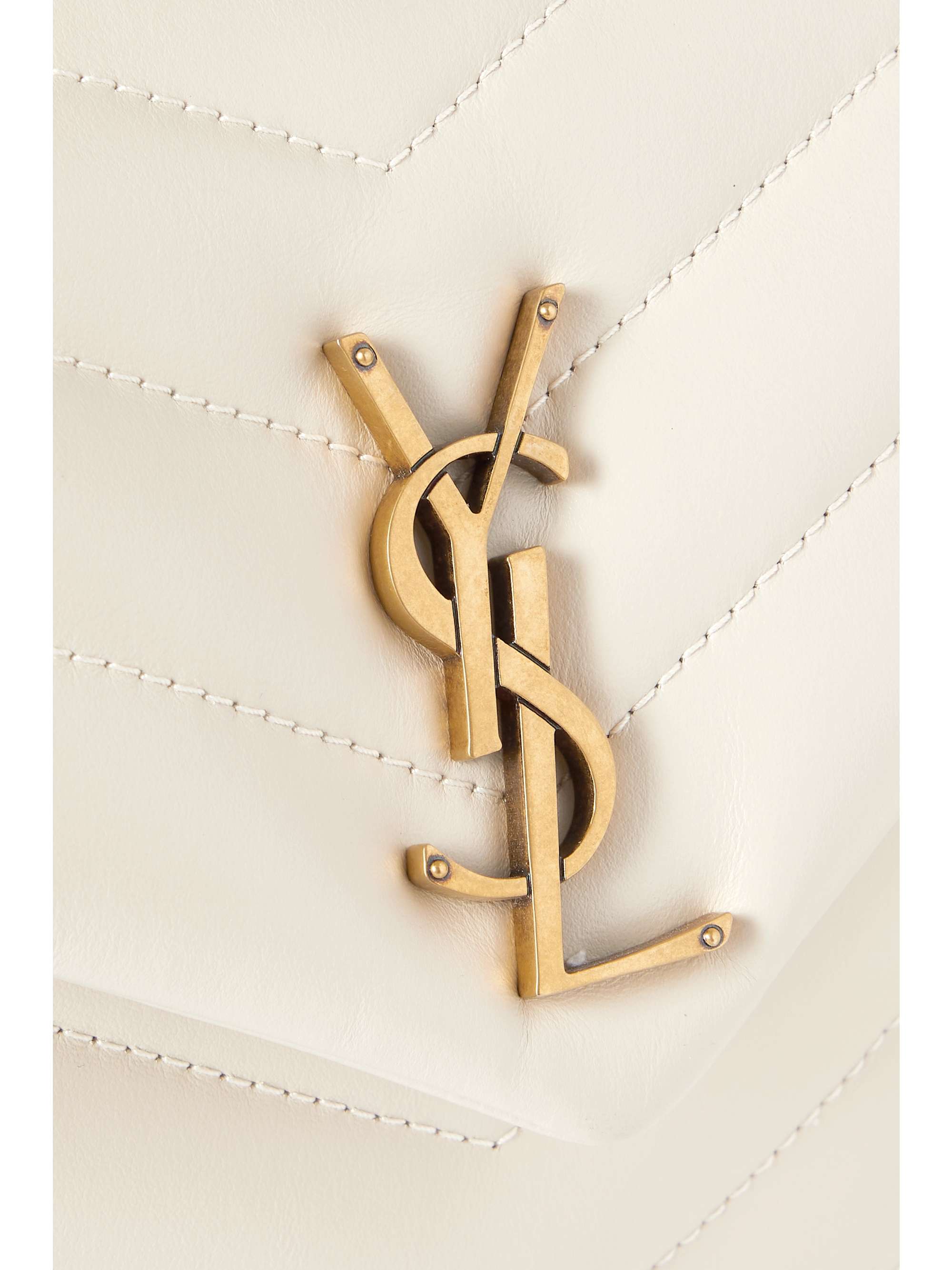 SAINT LAURENT Loulou small quilted leather shoulder bag
