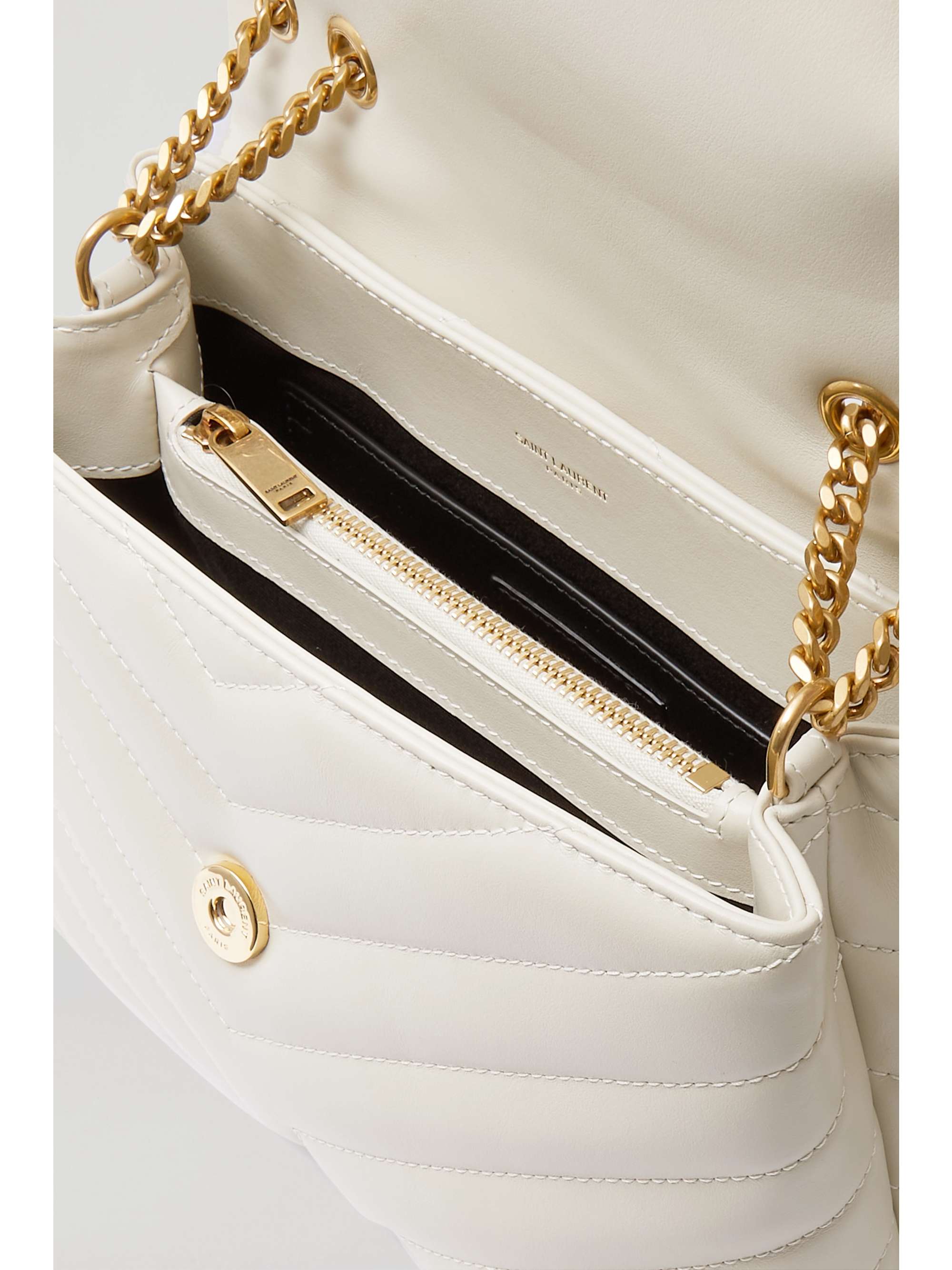 SAINT LAURENT Loulou small quilted leather shoulder bag