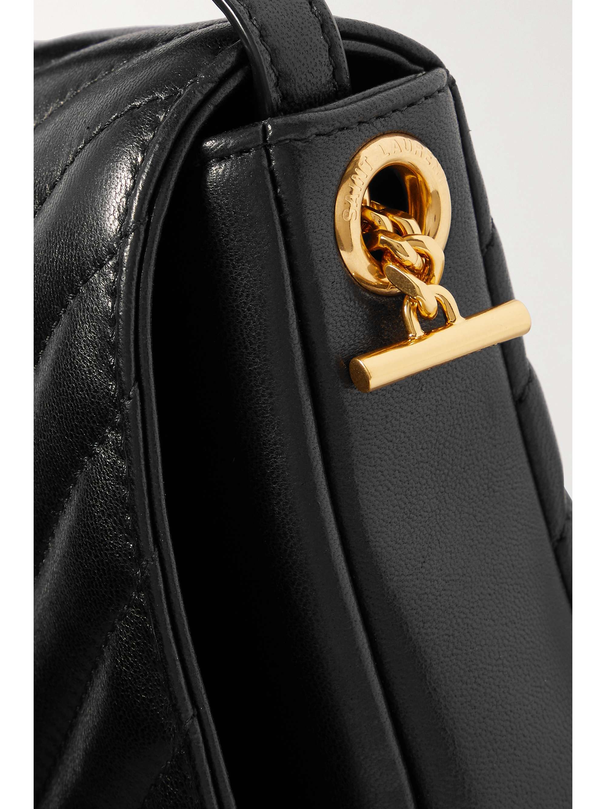 Black Kate 99 quilted leather shoulder bag SAINT LAURENT NETAPORTER