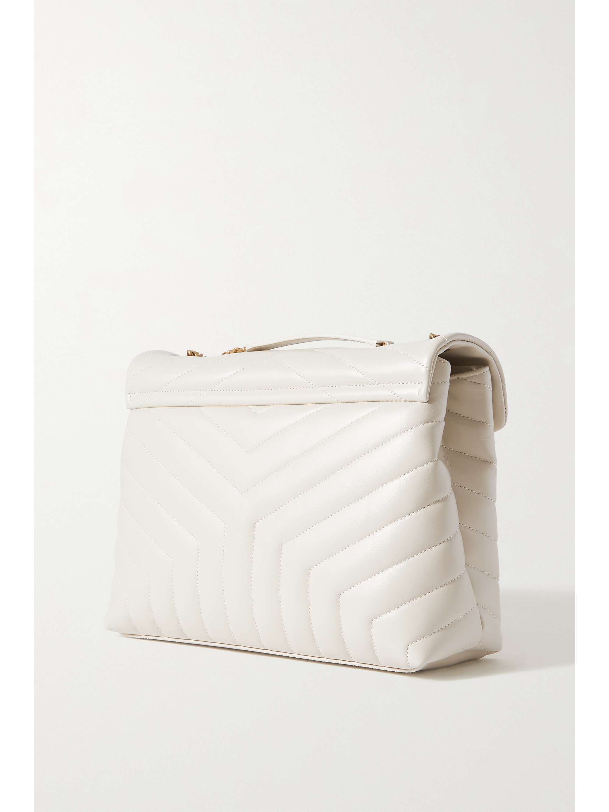 SAINT LAURENT Loulou medium quilted leather shoulder bag NETAPORTER