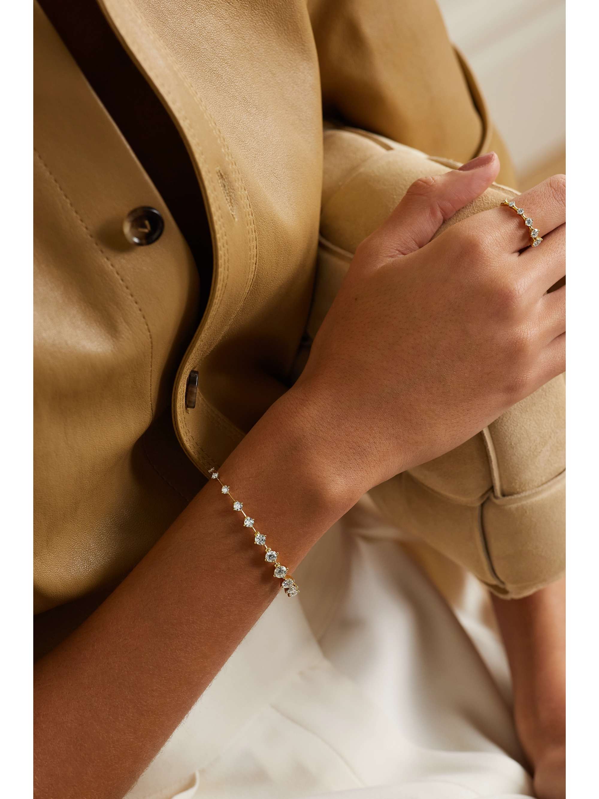 FERNANDO JORGE Bracelet en or 18 carats (750/1000) et diamants Sequence