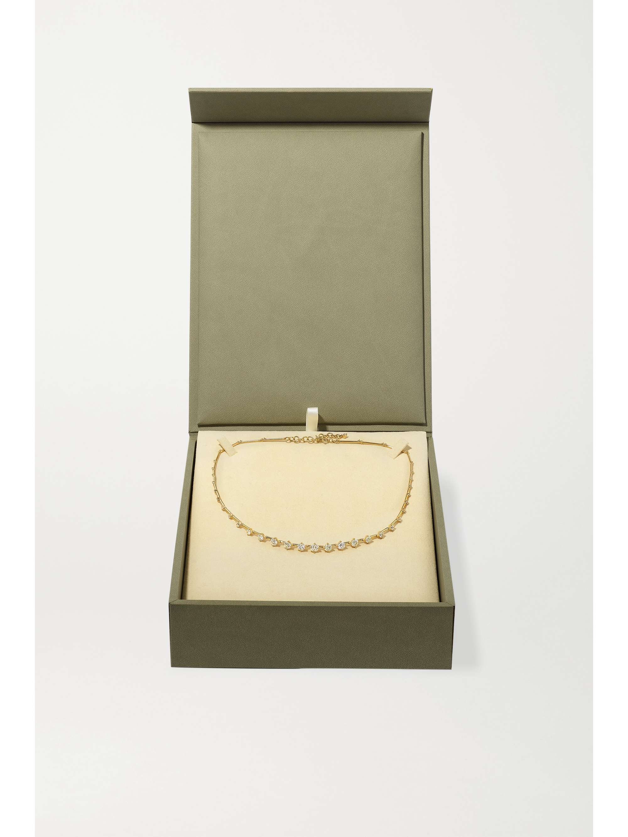 FERNANDO JORGE Collier en or 18 carats (750/1000) et diamants Sequence