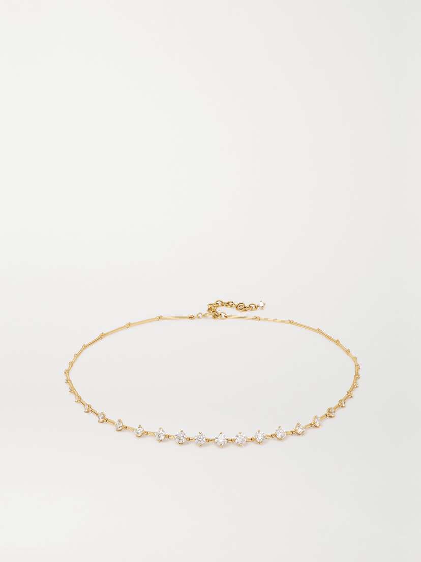 Fernando Jorge Sequence 18-karat Gold Diamond Necklace
