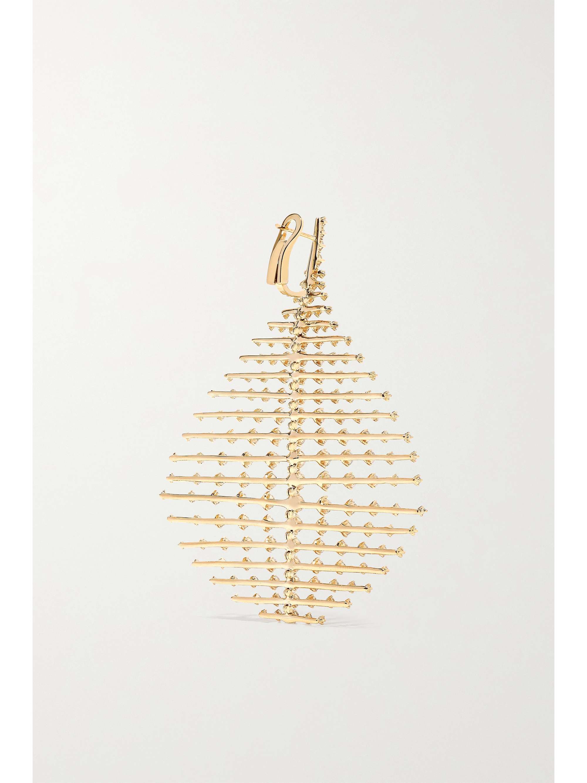 FERNANDO JORGE Disco 18-karat gold diamond earrings
