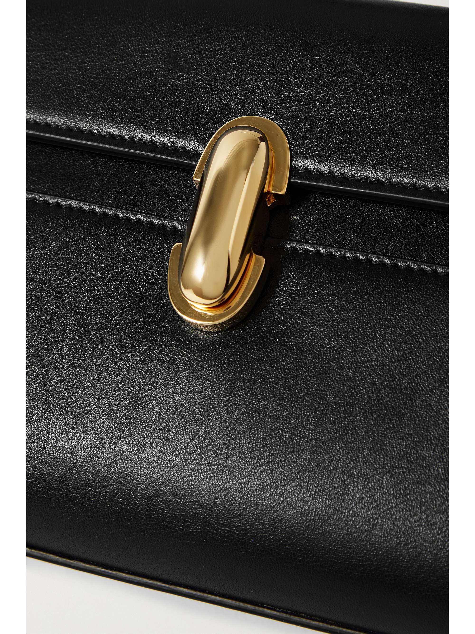 SAVETTE Symmetry Pochette leather tote