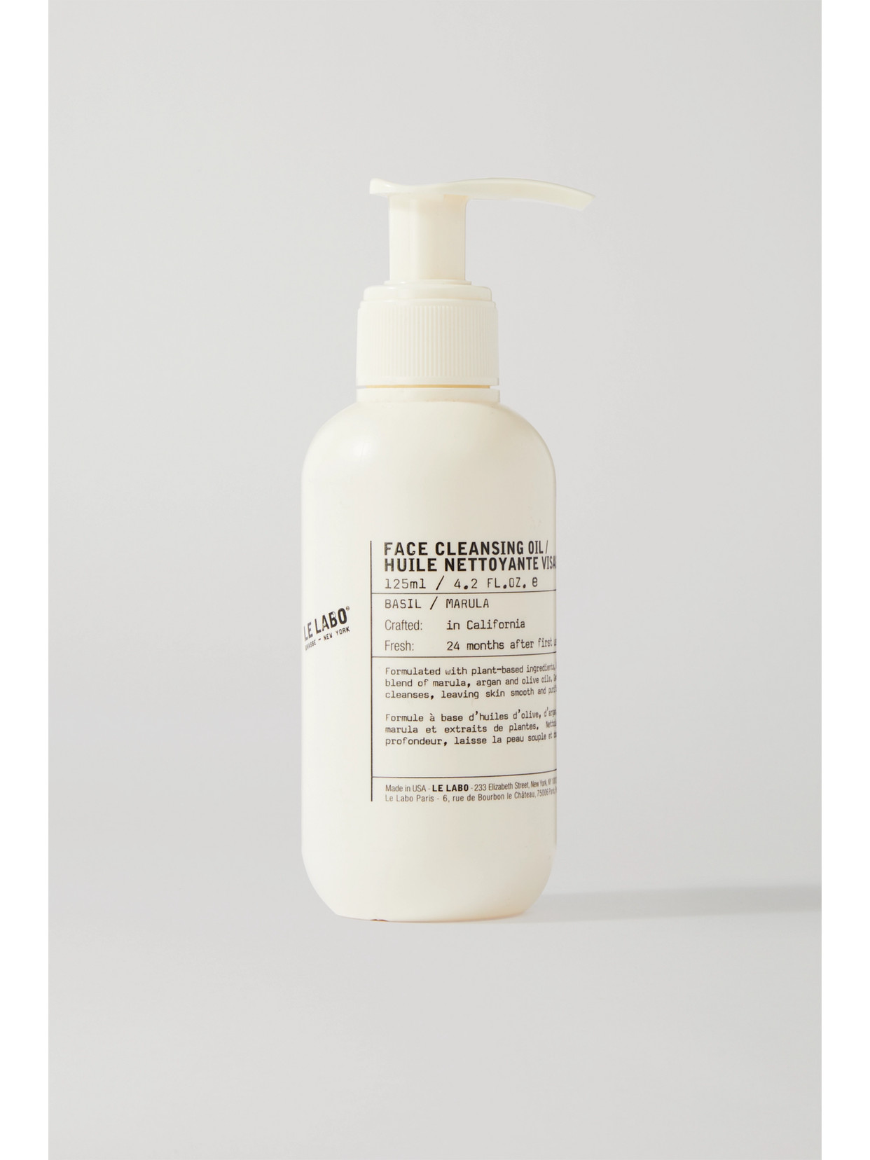 LE LABO FACIAL CLEANSING OIL