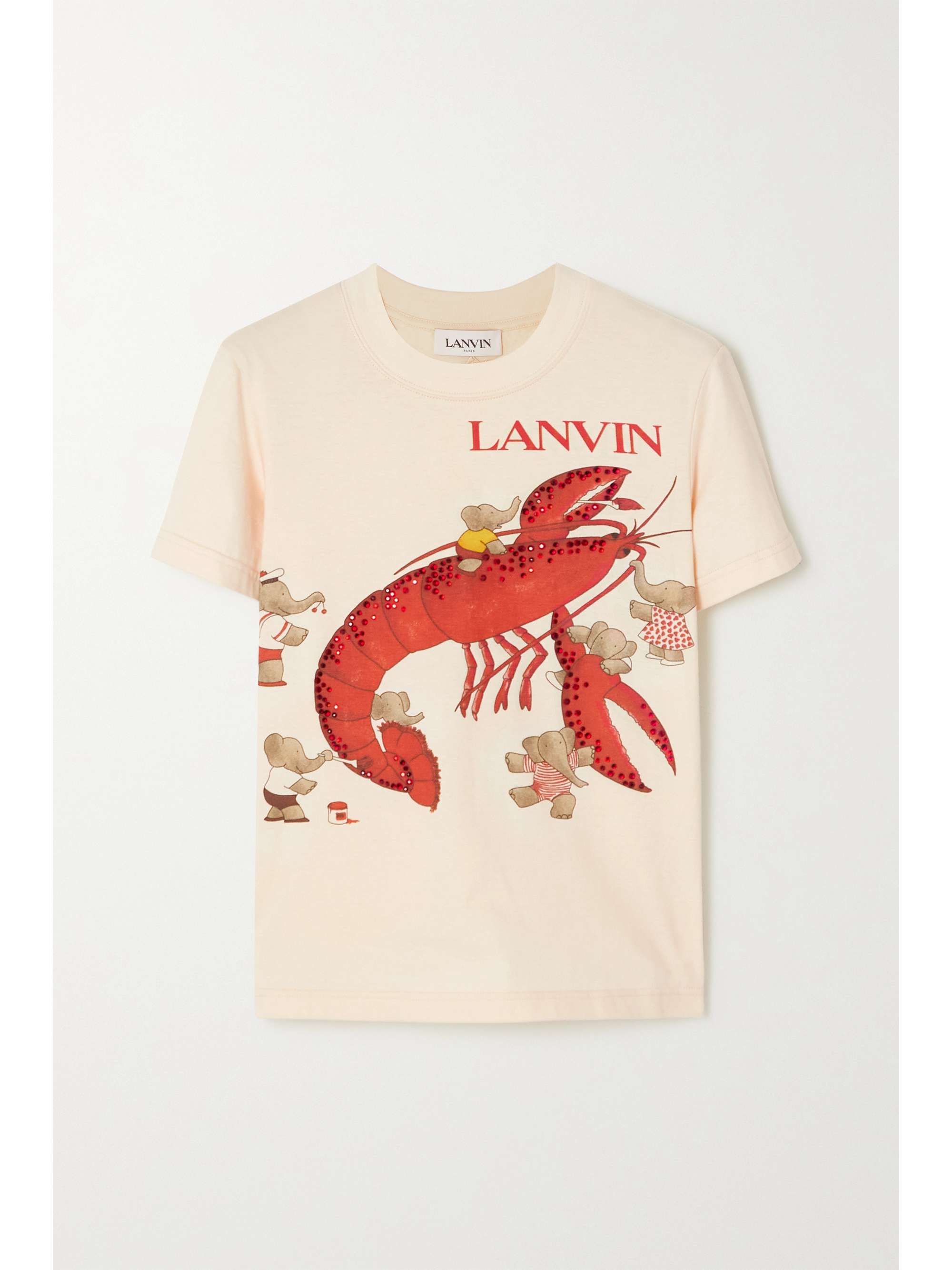 lanvin elephant t shirt