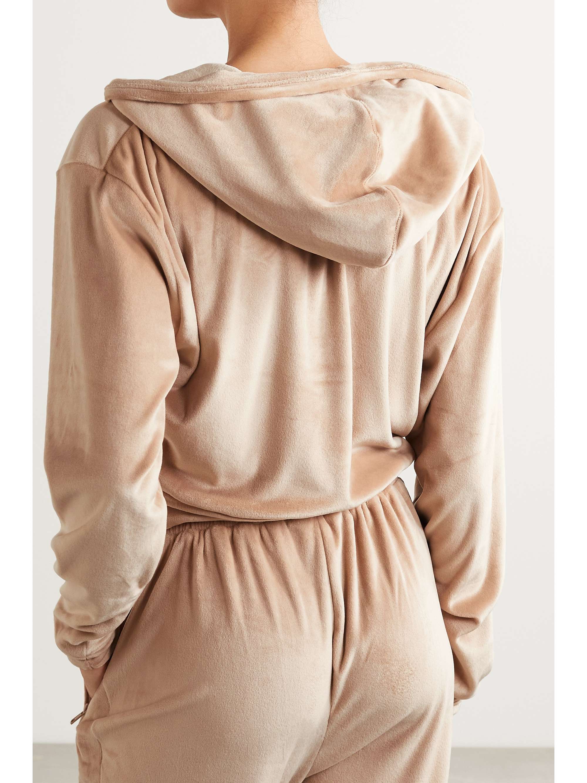 SKIMS Velour hoodie - Smoke