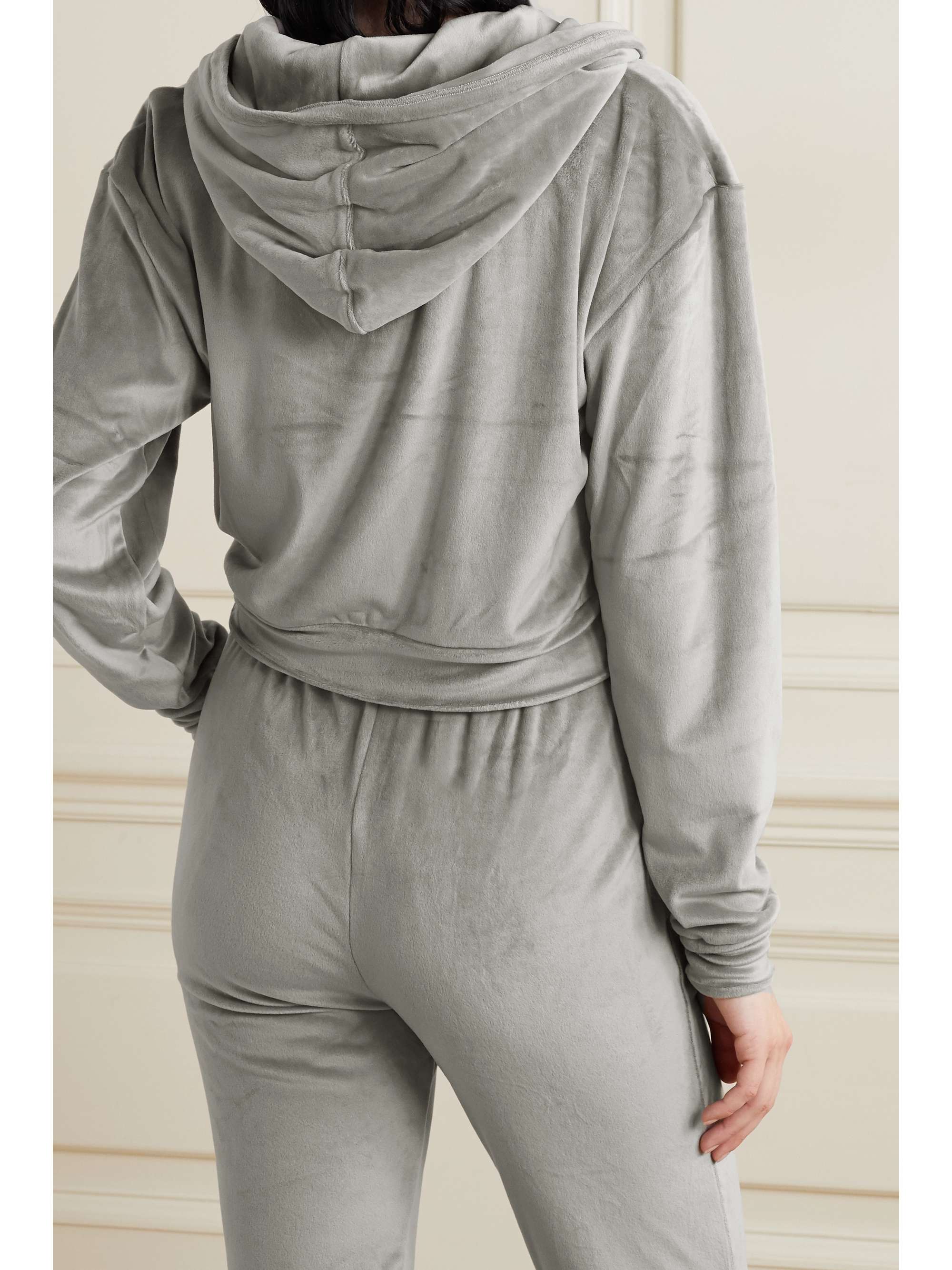 SKIMS Velour hoodie - Smoke