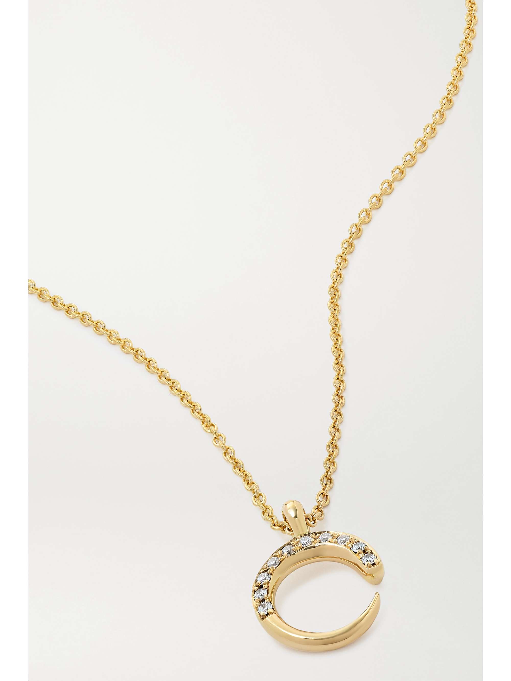 KHIRY FINE + The Vanguard Mini Khartoum 18-karat gold diamond necklace