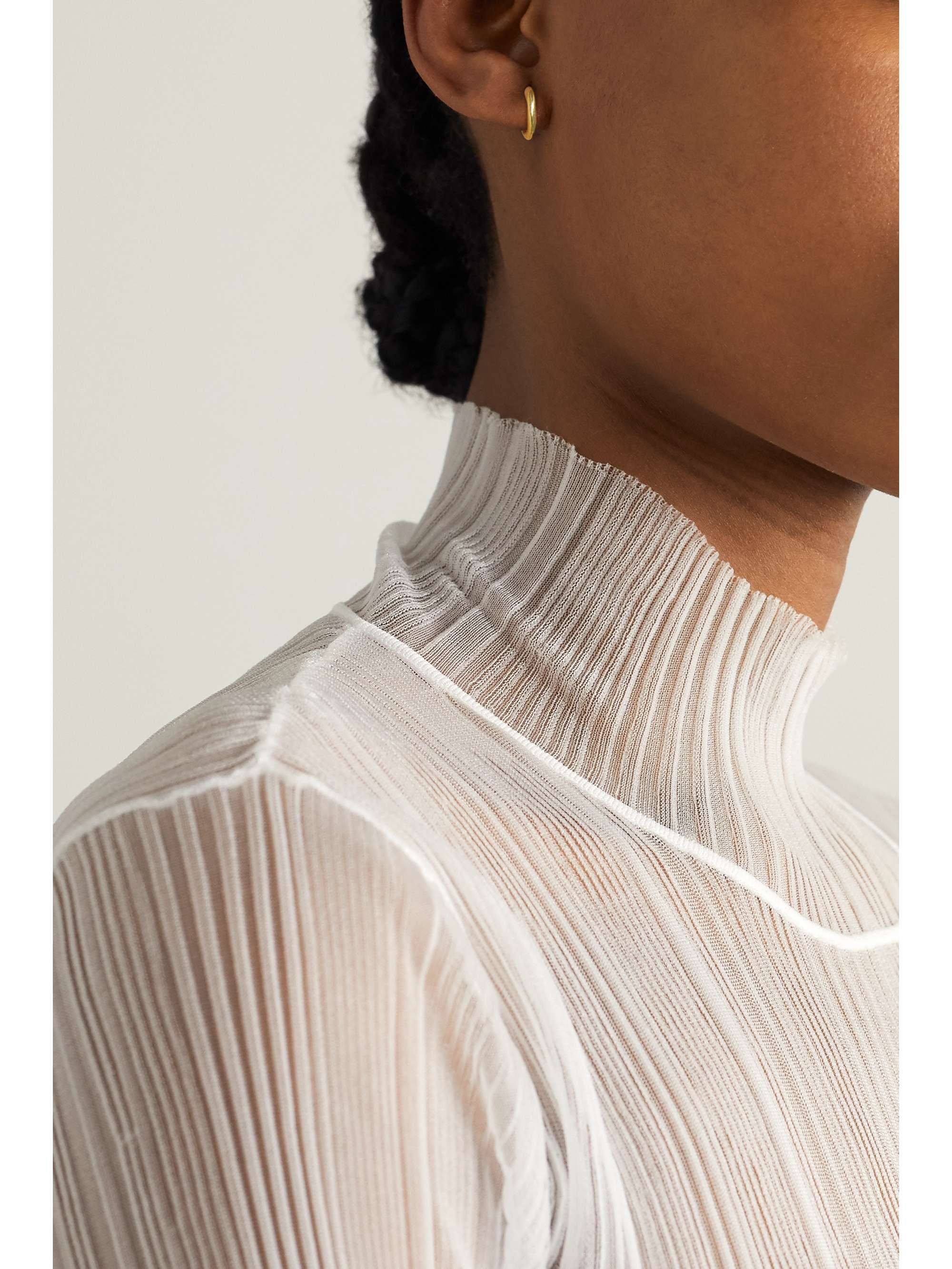 KHIRY FINE + The Vanguard Tiny Khartoum 18-karat gold hoop earrings