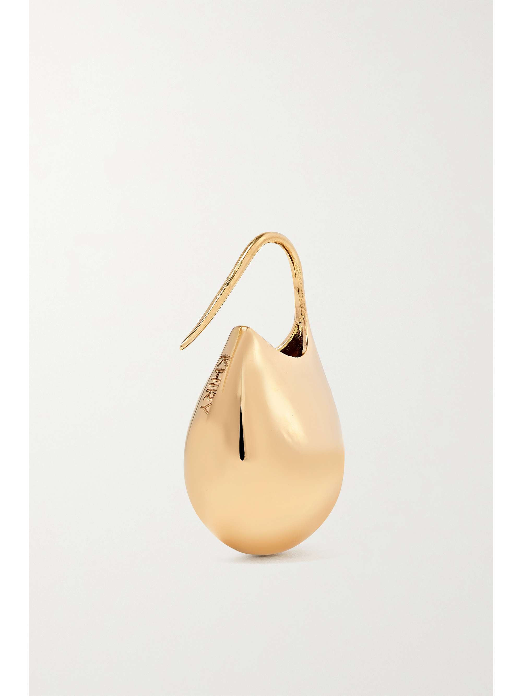 KHIRY FINE + The Vanguard Small Jug Drops 18-karat gold earrings