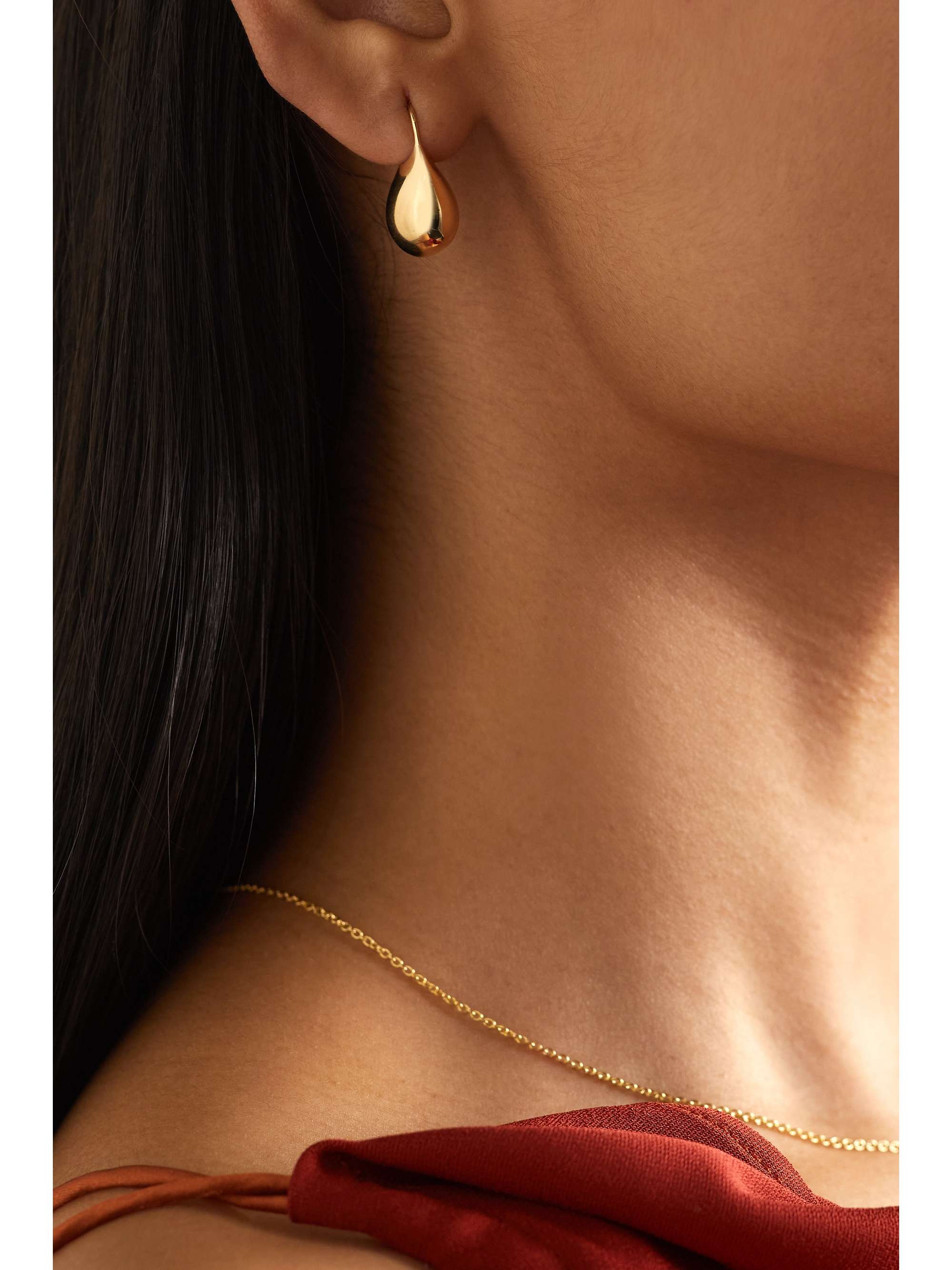 KHIRY FINE + The Vanguard Small Jug Drops 18-karat gold earrings