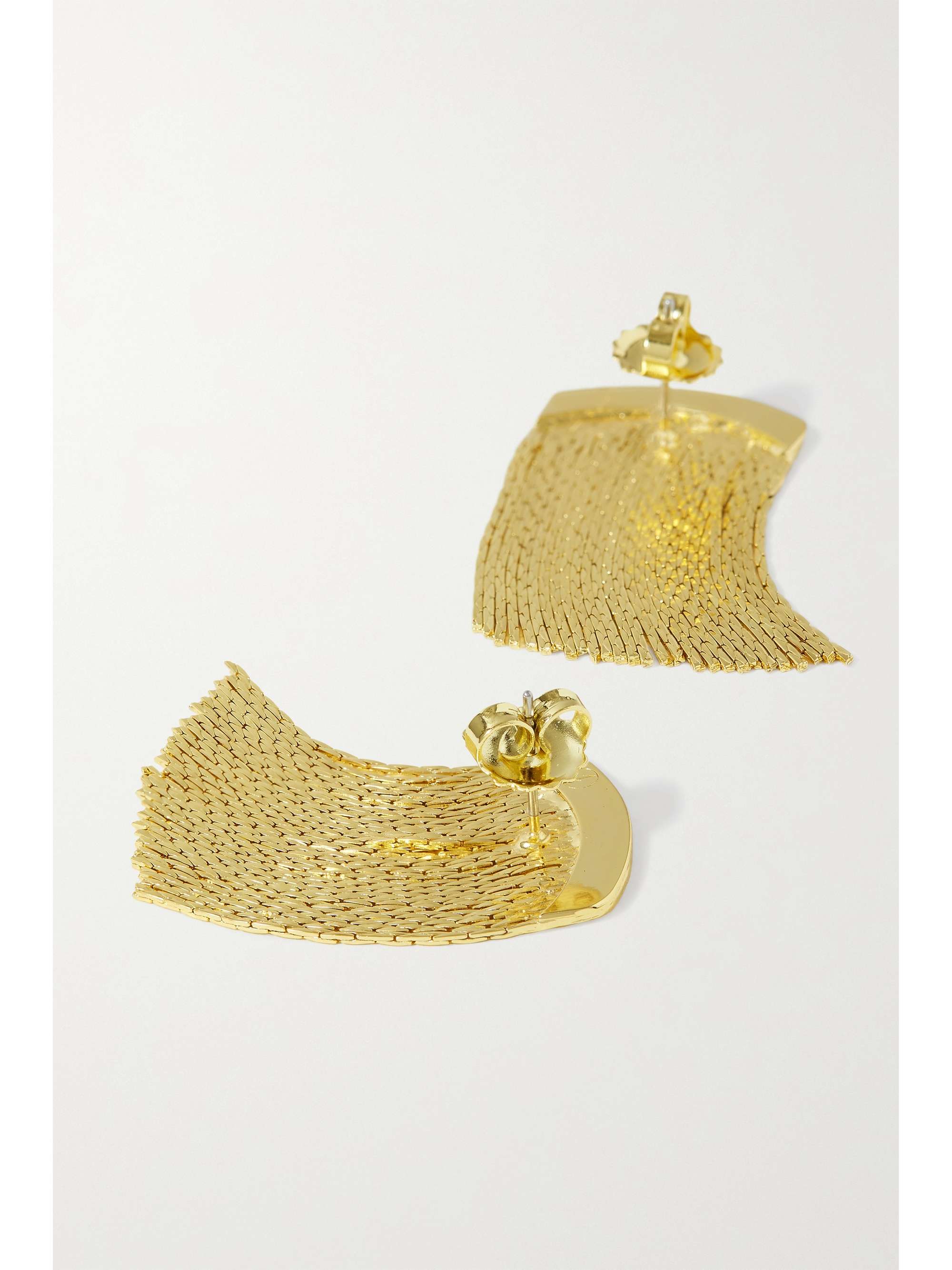 ANISSA KERMICHE Fil d'Or gold-plated earrings