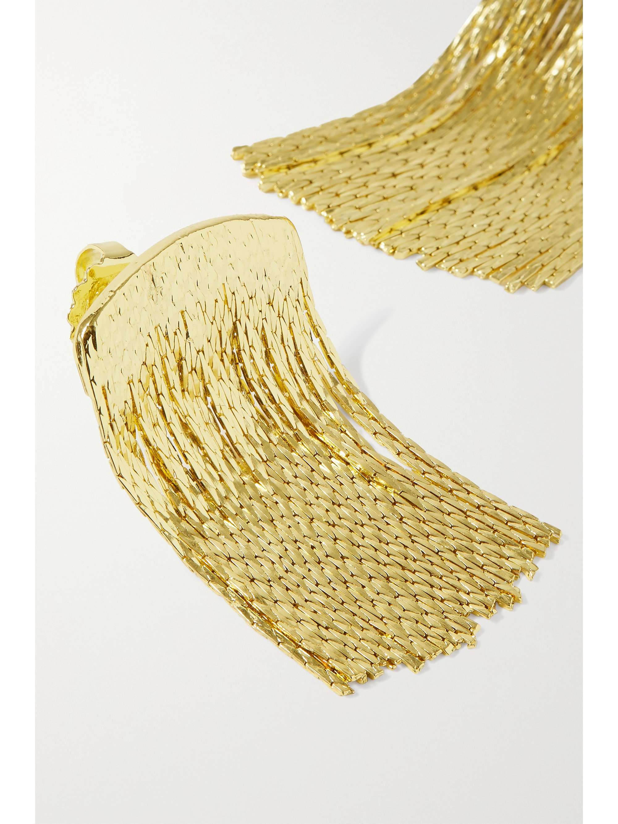 ANISSA KERMICHE Fil d'Or gold-plated earrings