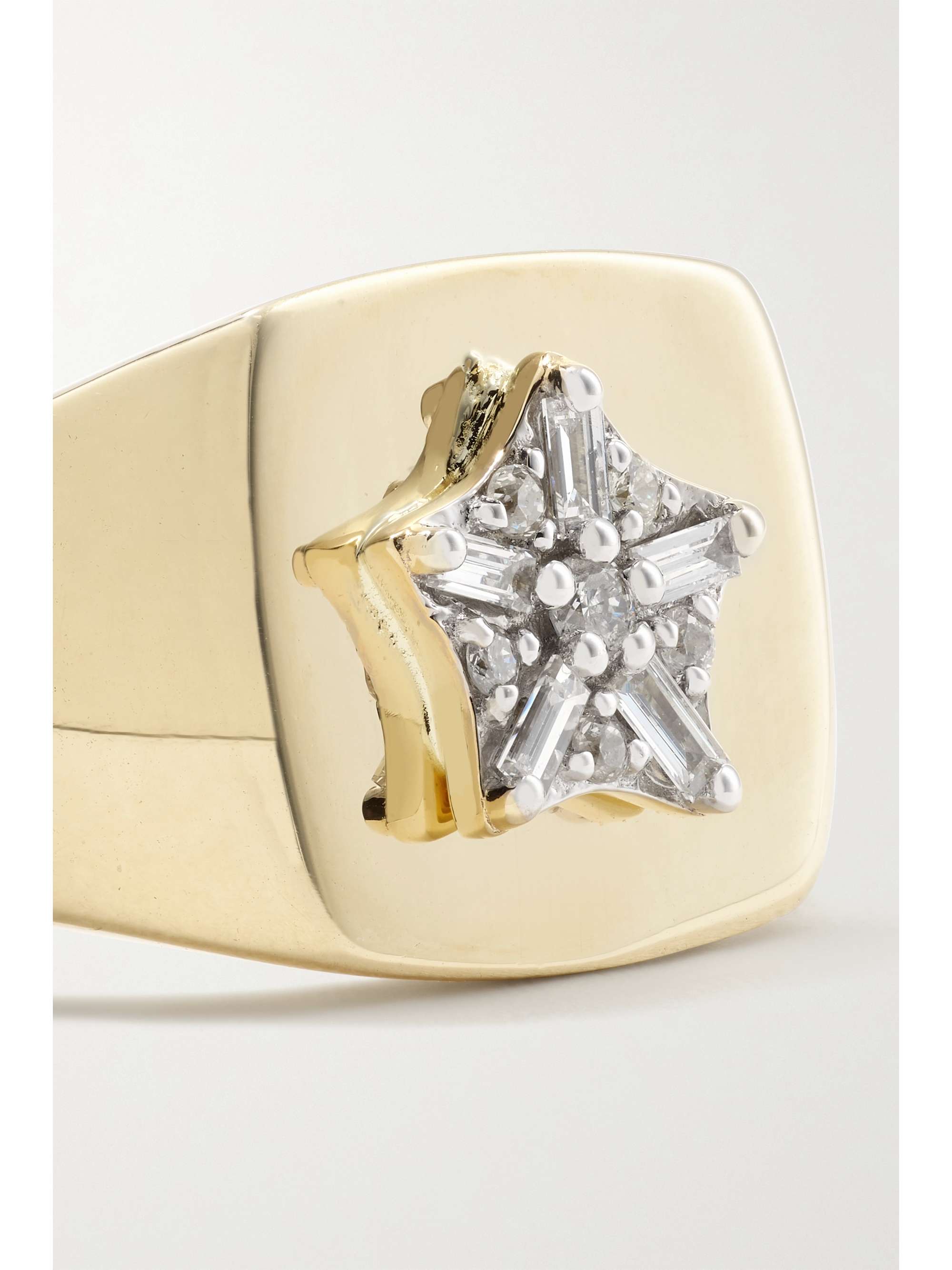 STONE AND STRAND Starbright 10-karat gold diamond ring