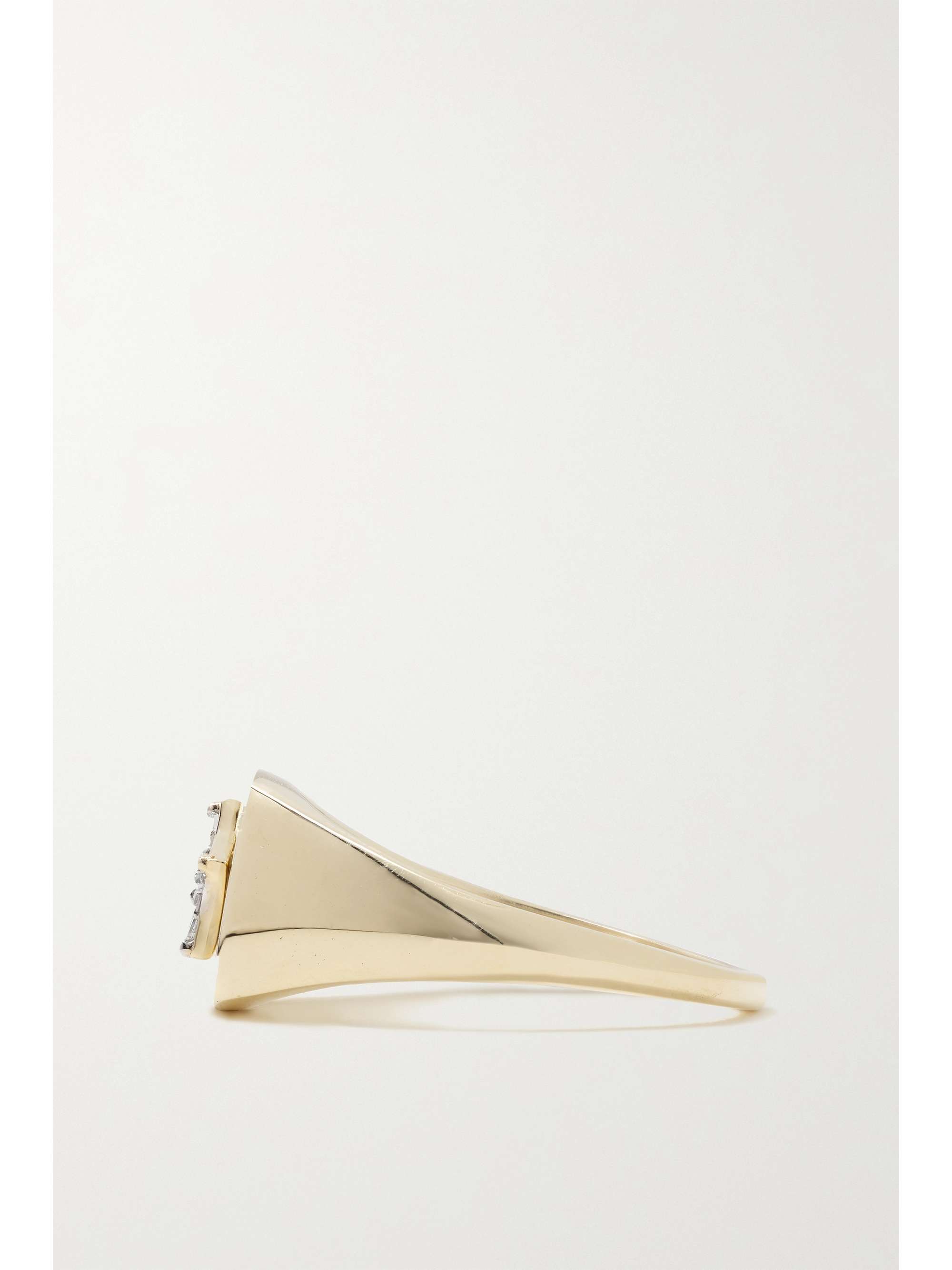 STONE AND STRAND Starbright 10-karat gold diamond ring