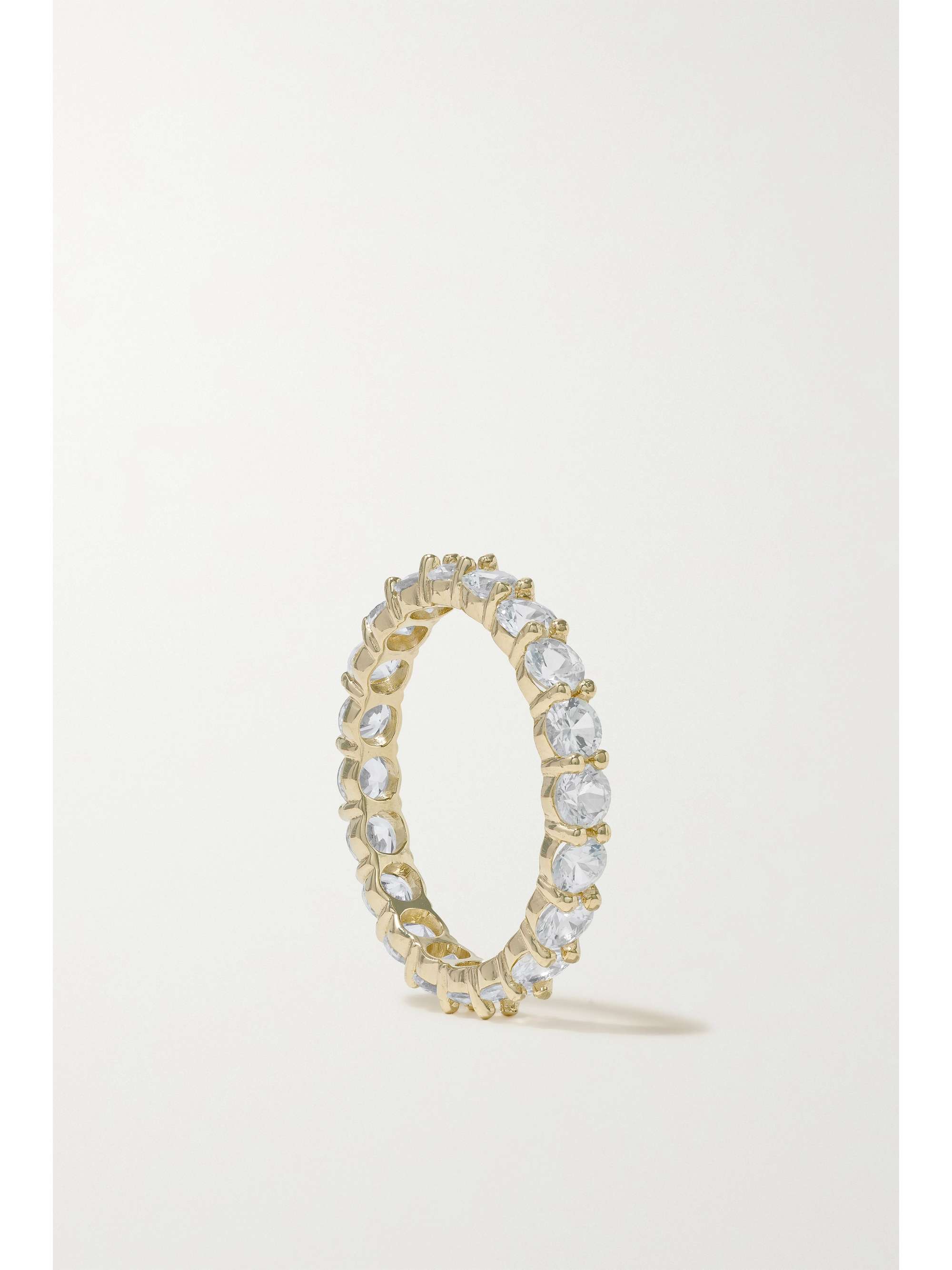 STONE AND STRAND 10karat gold sapphire ring NETAPORTER