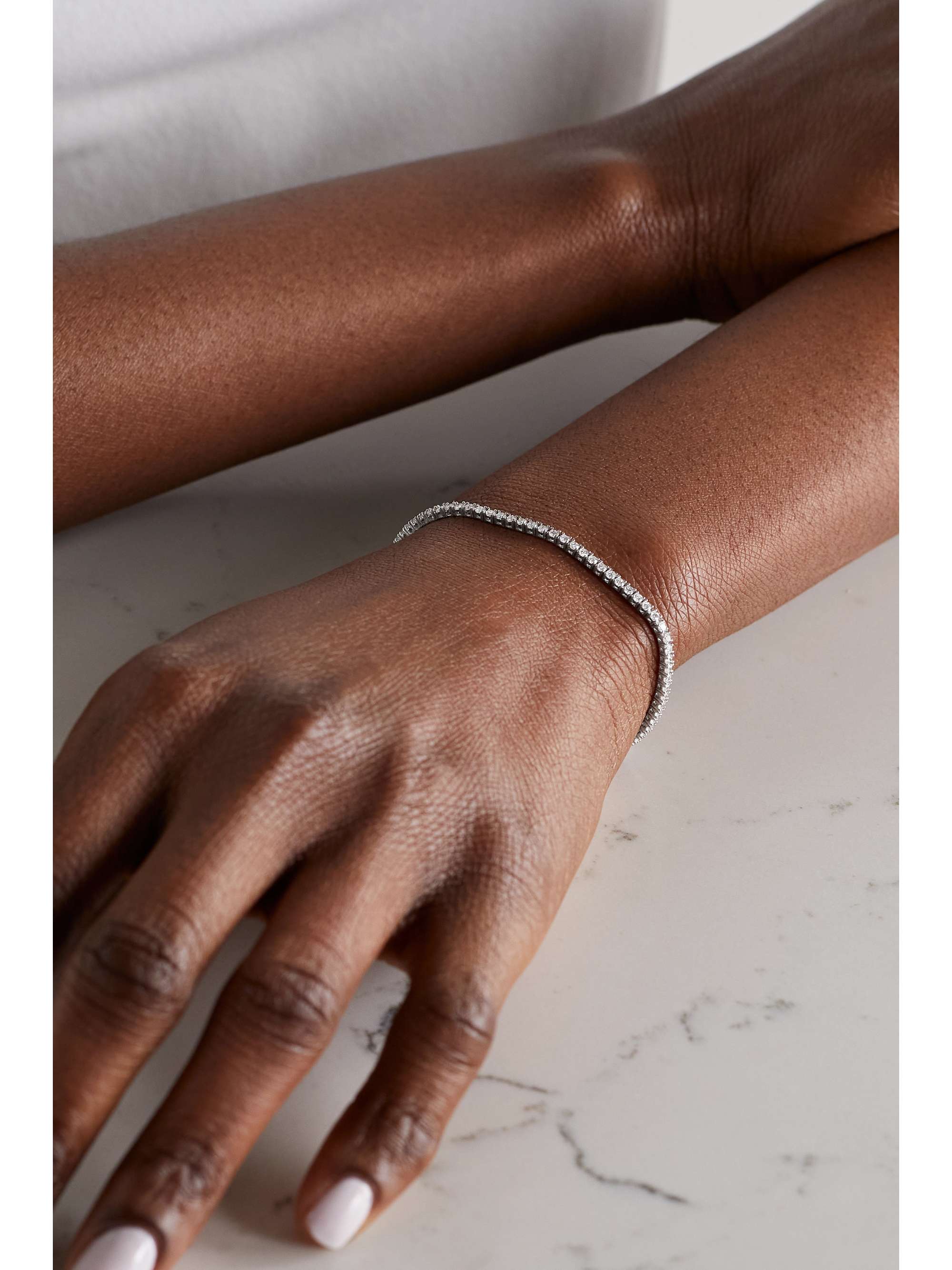 KATKIM White gold diamond bracelet