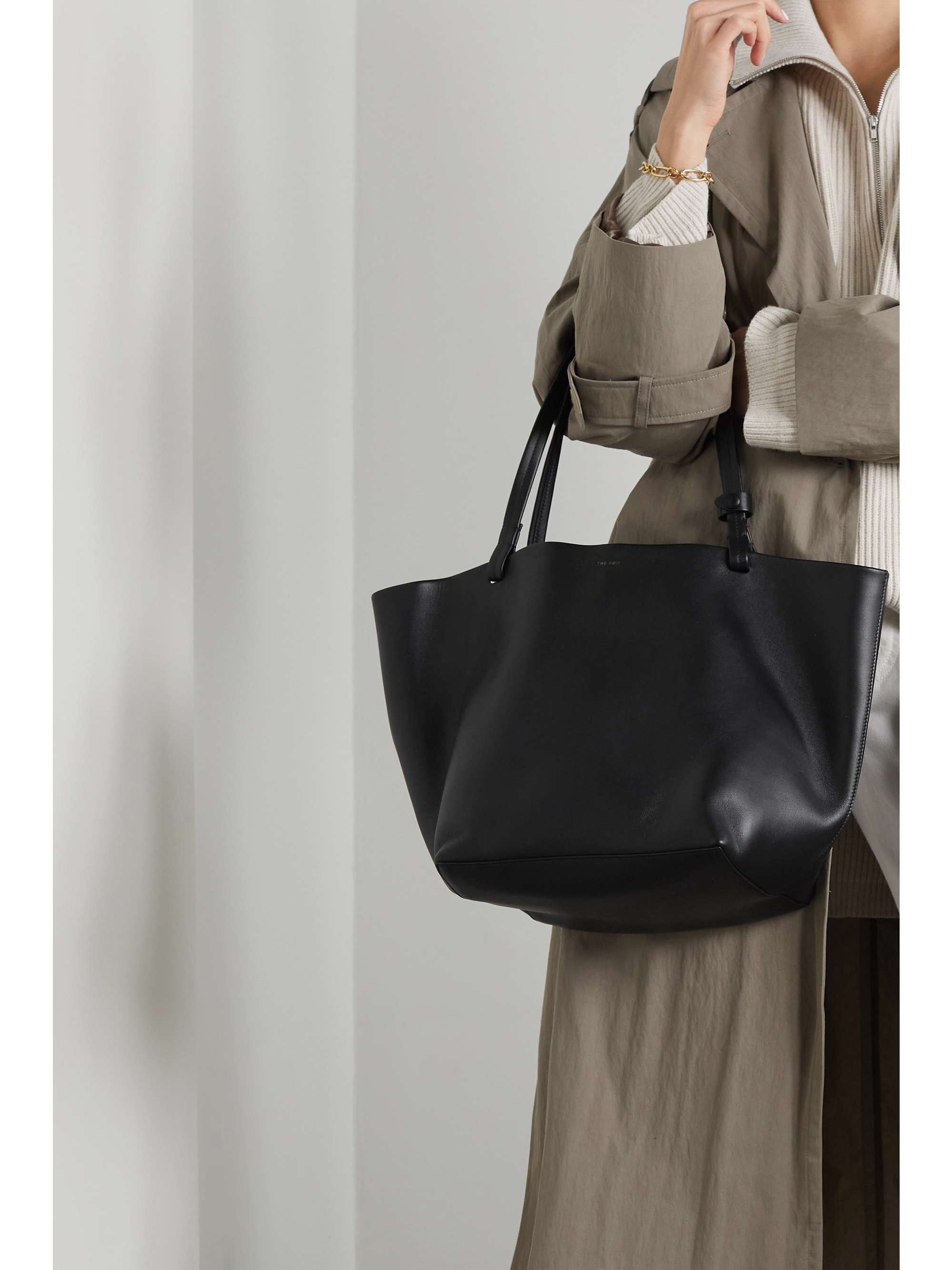 THE ROW Park 3 medium leather tote