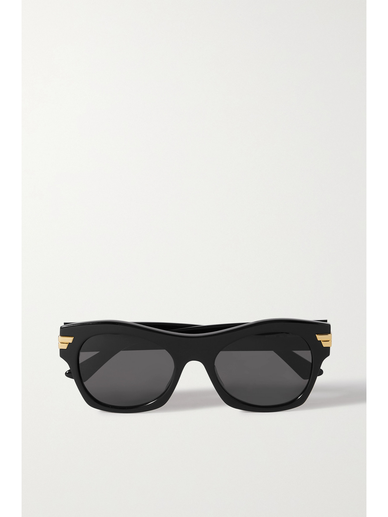 Bottega Veneta Square-frame Acetate Sunglasses In Black