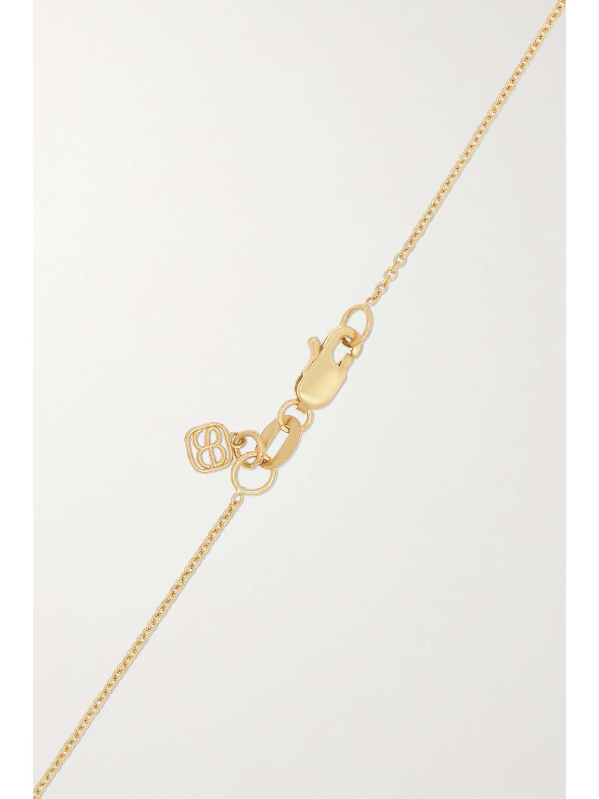 SYDNEY EVAN Wife 14-karat gold diamond necklace