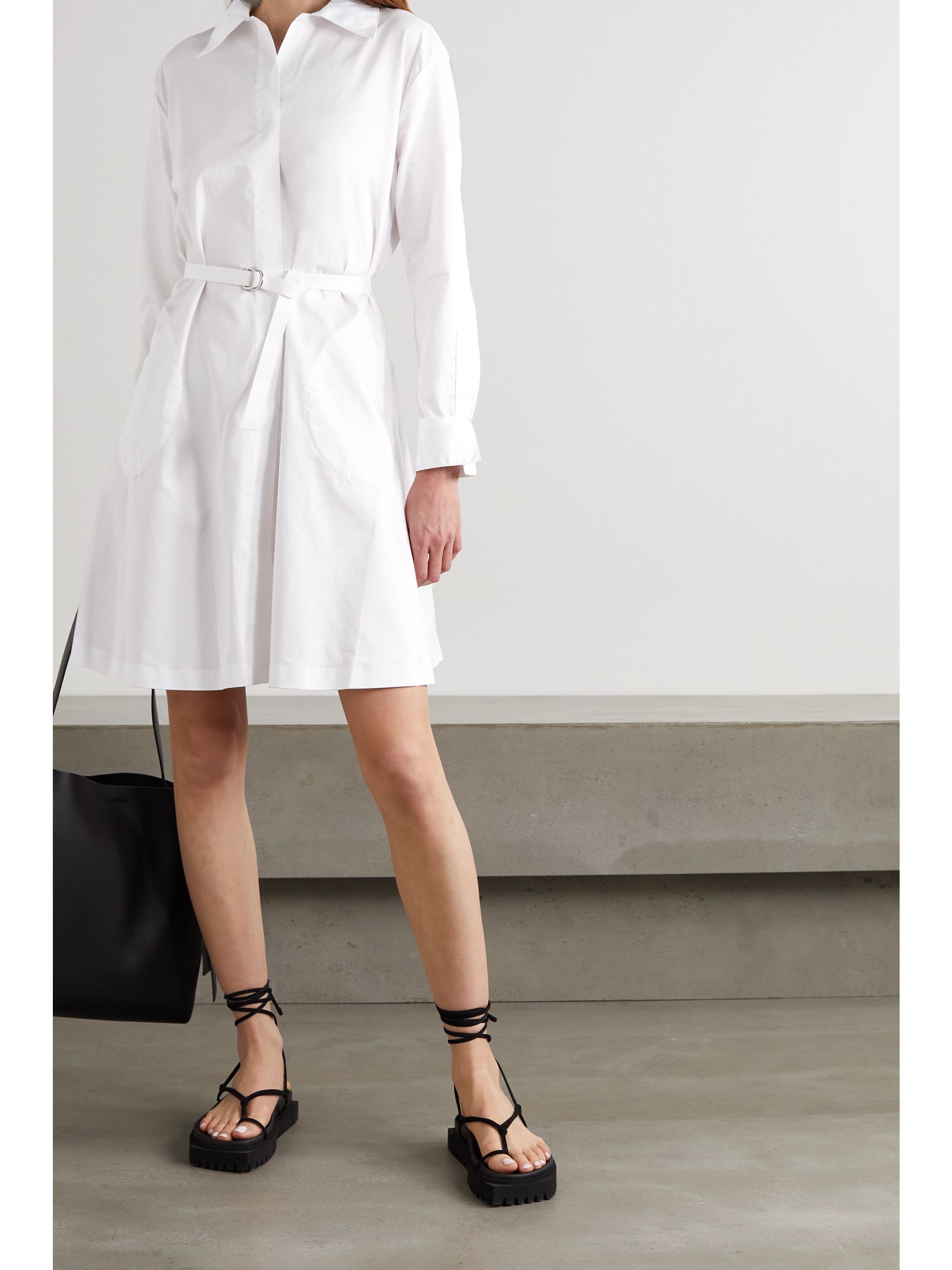 cotton shirt dress