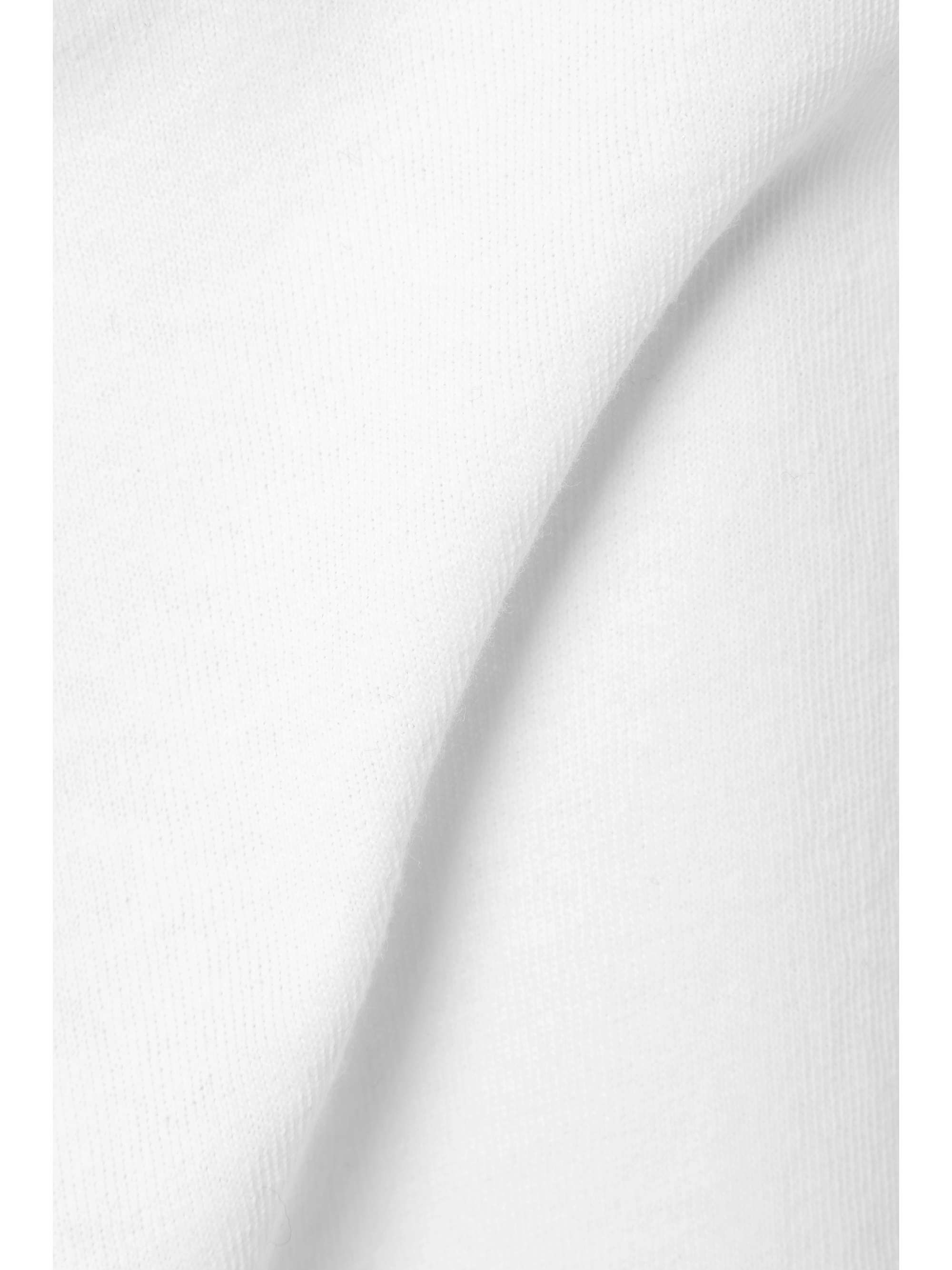 NILI LOTAN Brady distressed cotton-jersey T-shirt