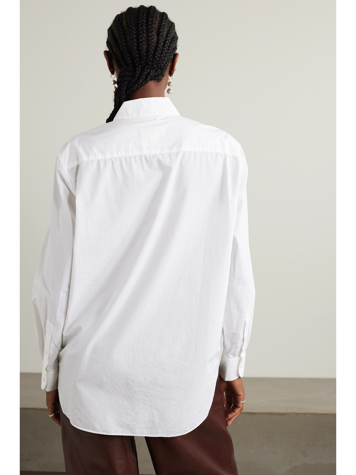 Kristen Cotton-Poplin Shirt