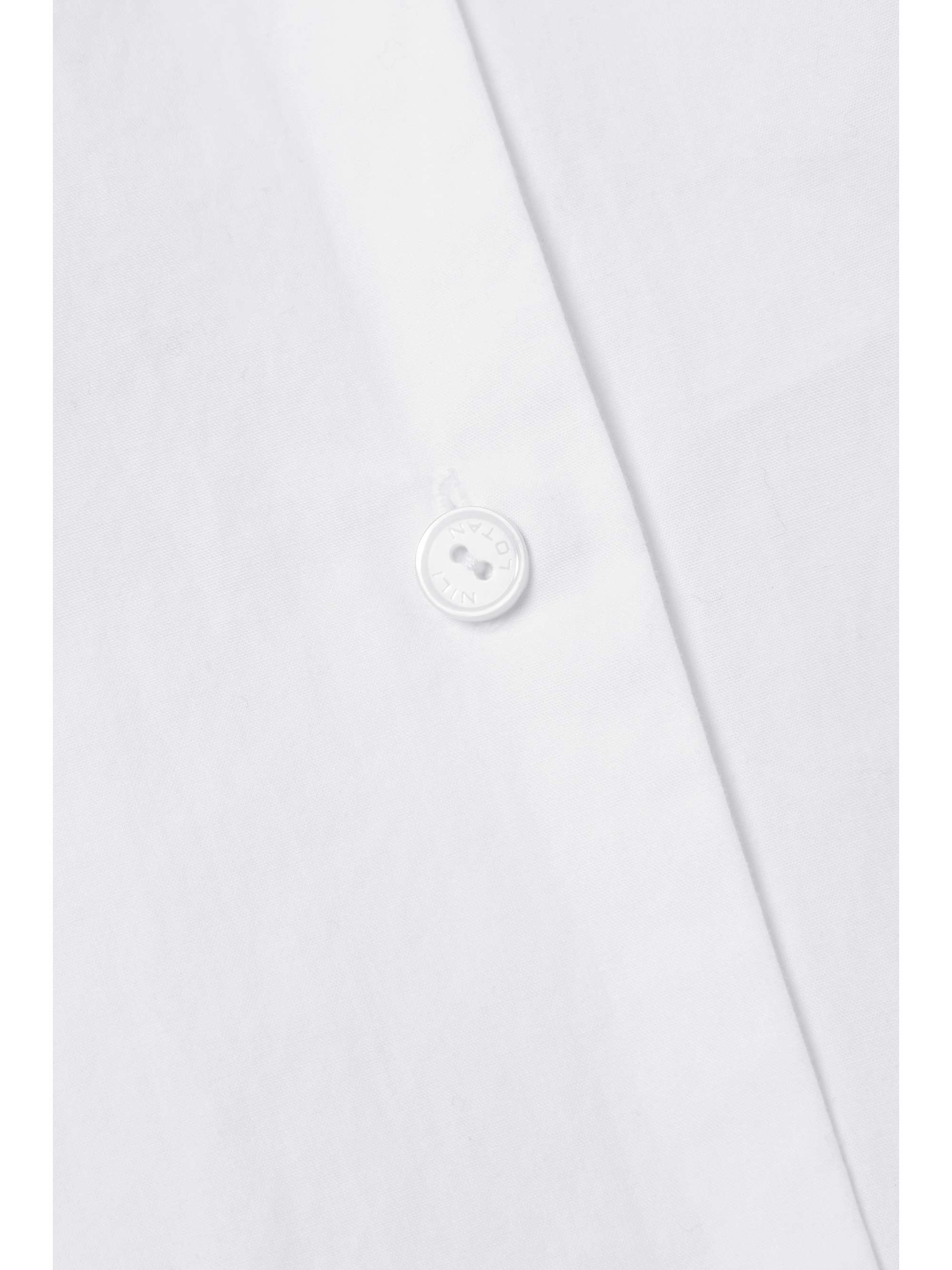 NILI LOTAN Kristen cotton-poplin shirt