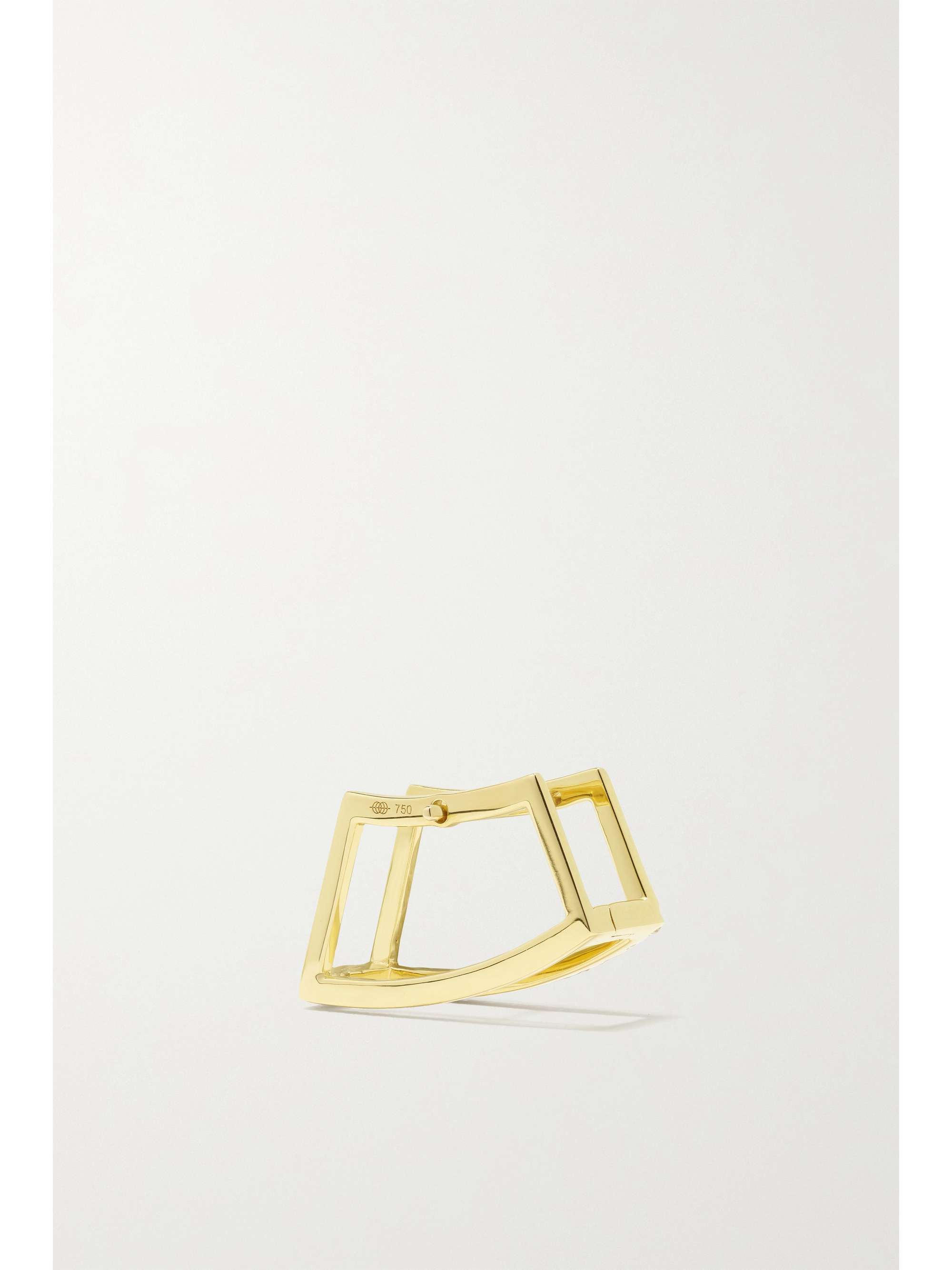 STATE PROPERTY Holmes 18-karat gold diamond earrings