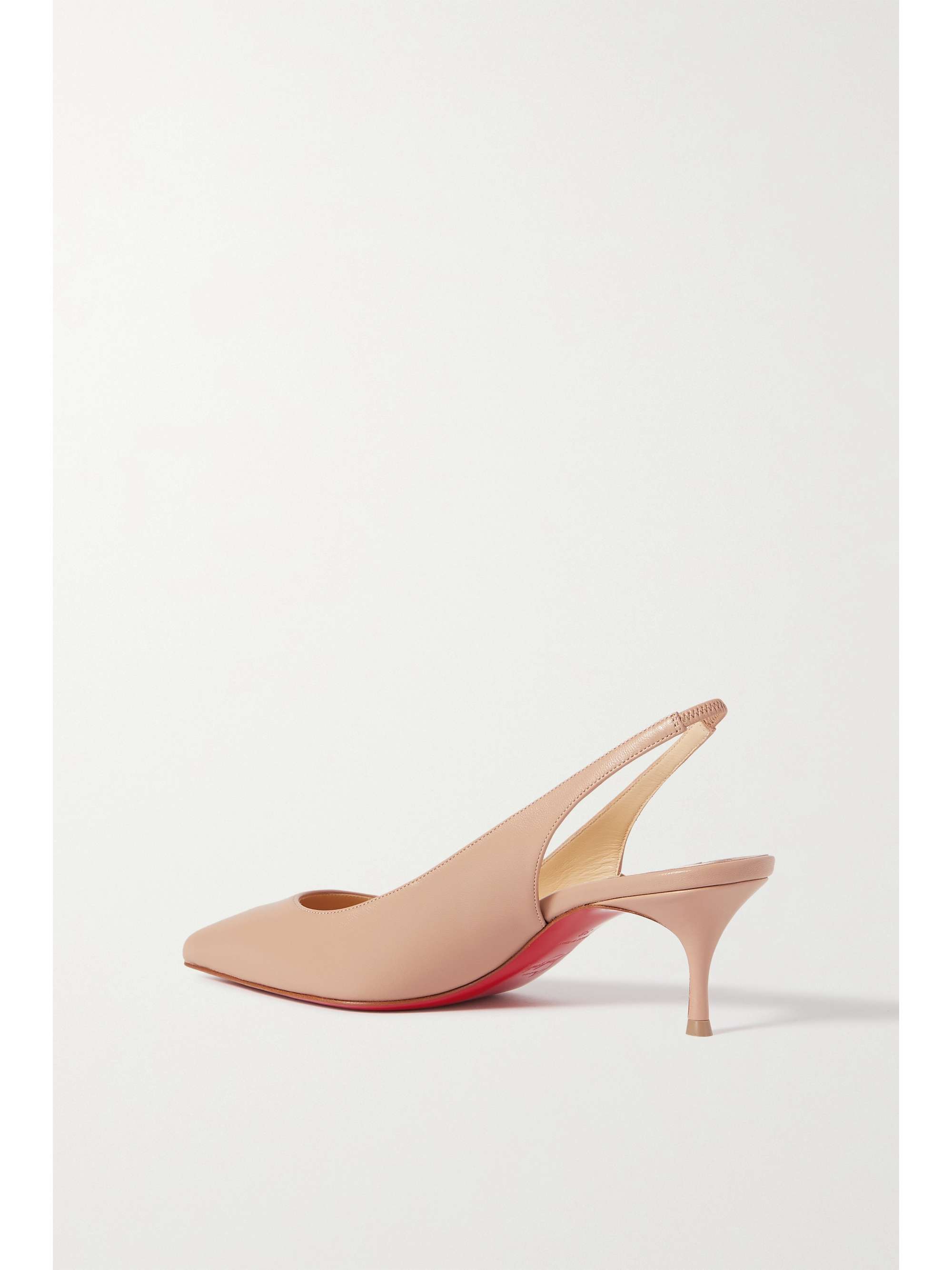 CHRISTIAN LOUBOUTIN Kate 55 Slingback-Pumps aus Leder