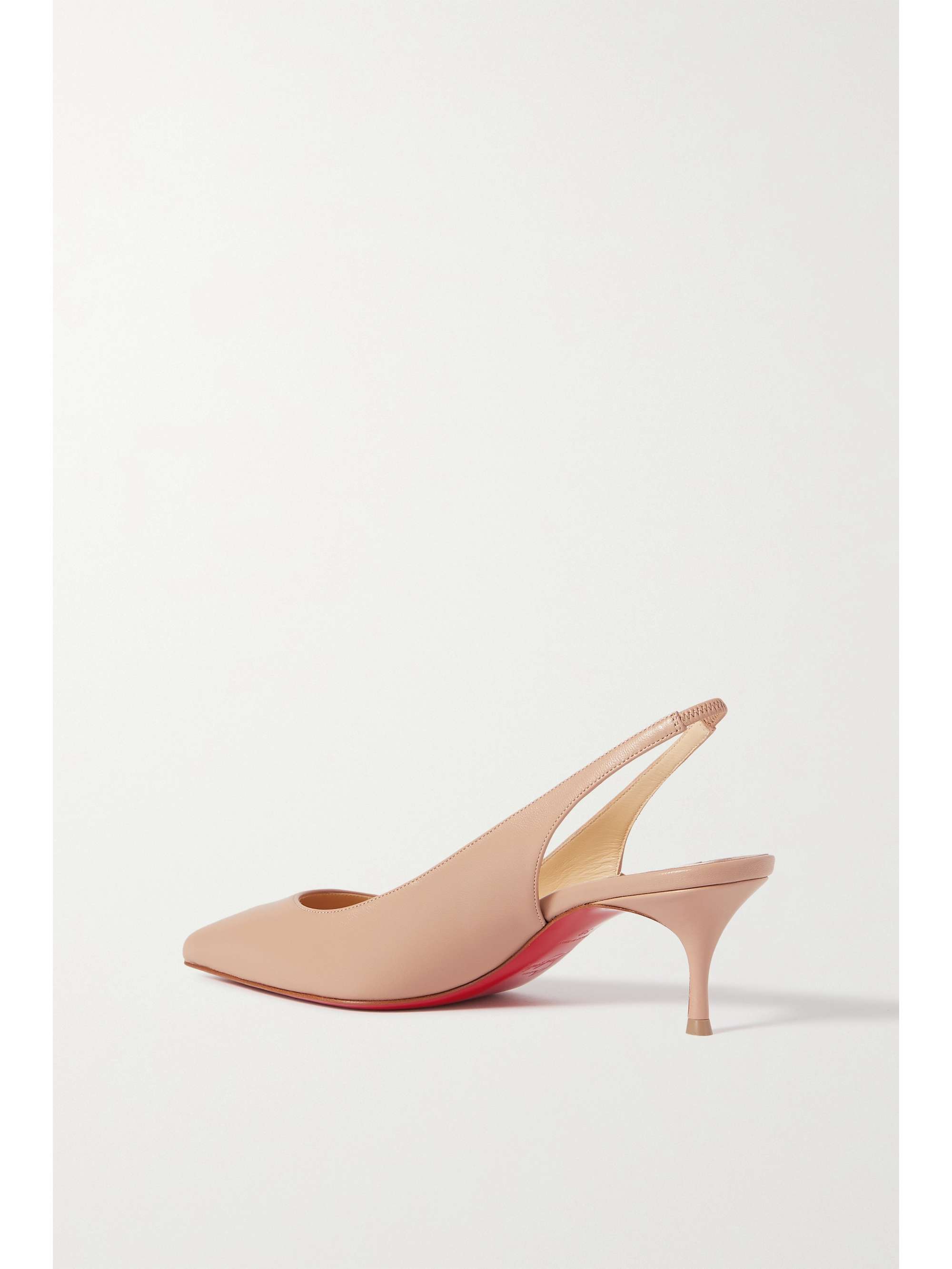 CHRISTIAN LOUBOUTIN Kate 55 leather slingback pumps | NET-A-PORTER