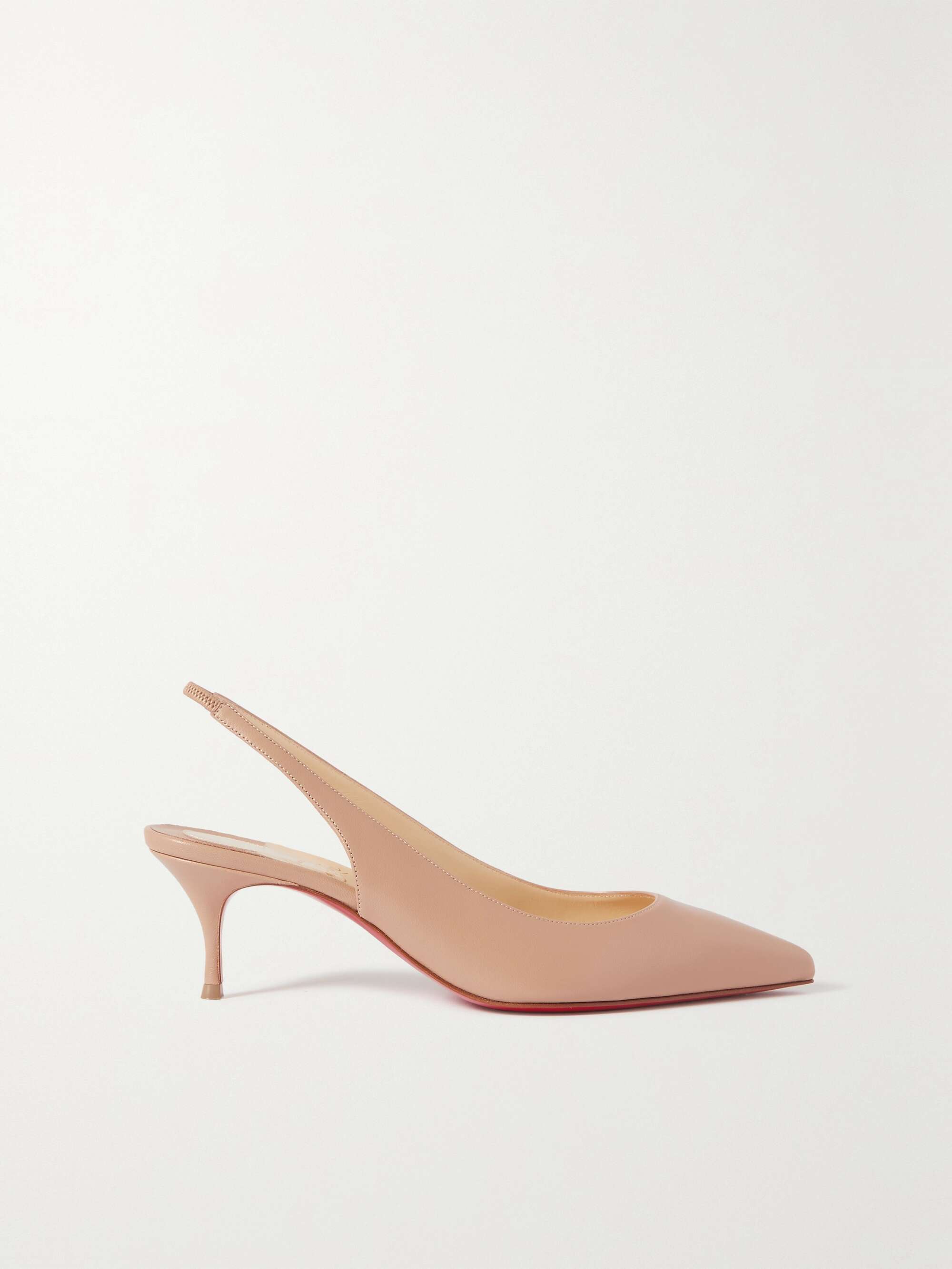 landing kaste Udfordring Neutral Kate 55 leather slingback pumps | CHRISTIAN LOUBOUTIN | NET-A-PORTER