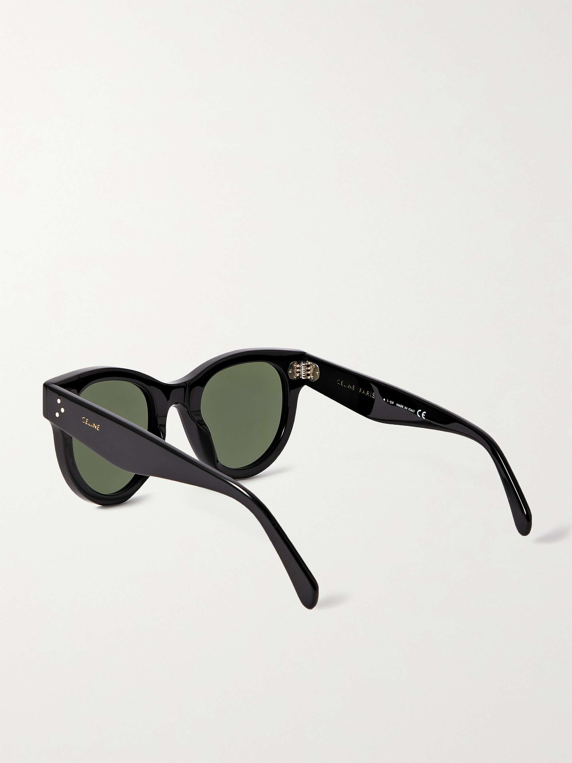 CELINE EYEWEAR Round-frame acetate sunglasses