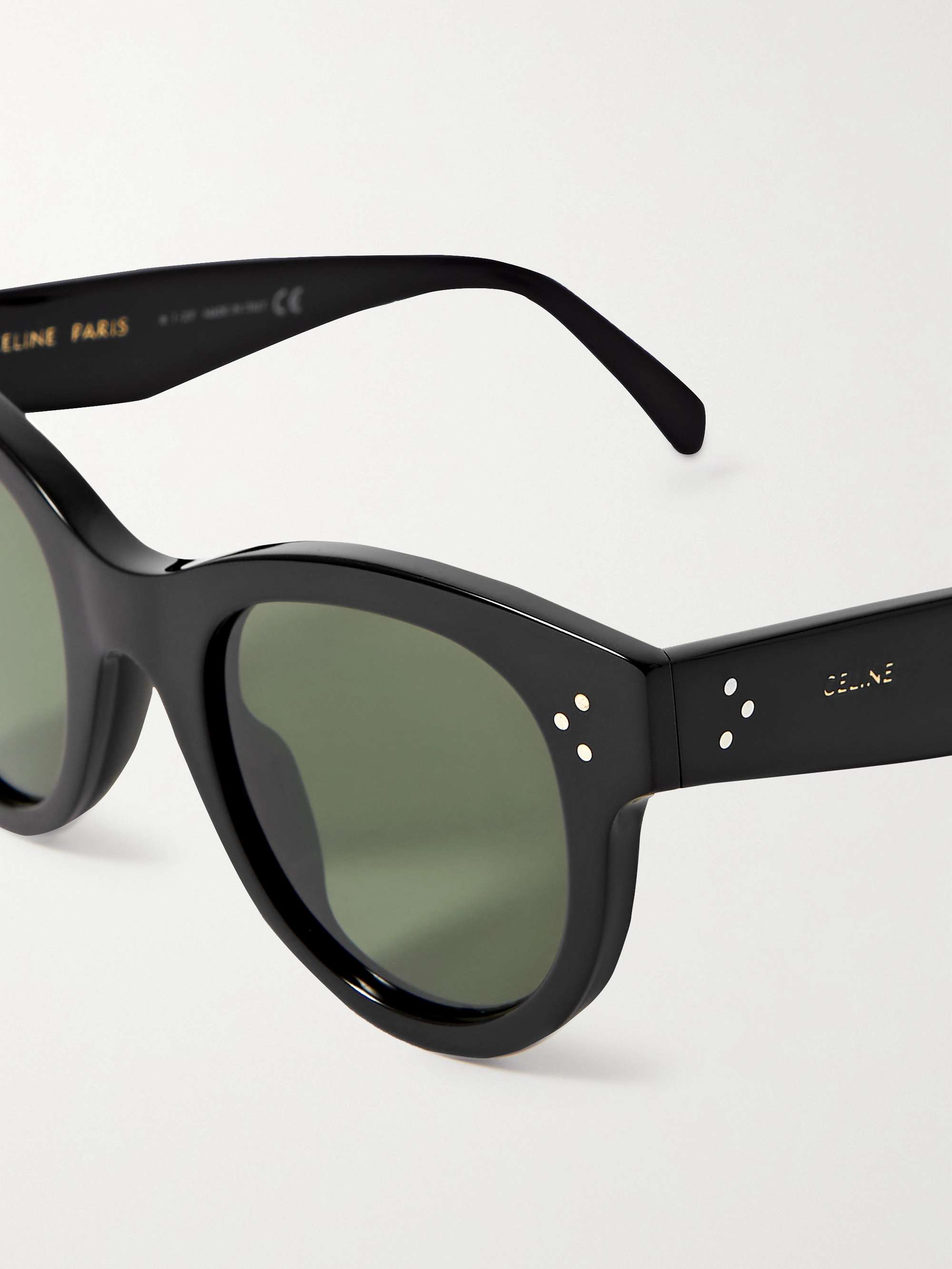 CELINE EYEWEAR Round-frame acetate sunglasses | NET-A-PORTER