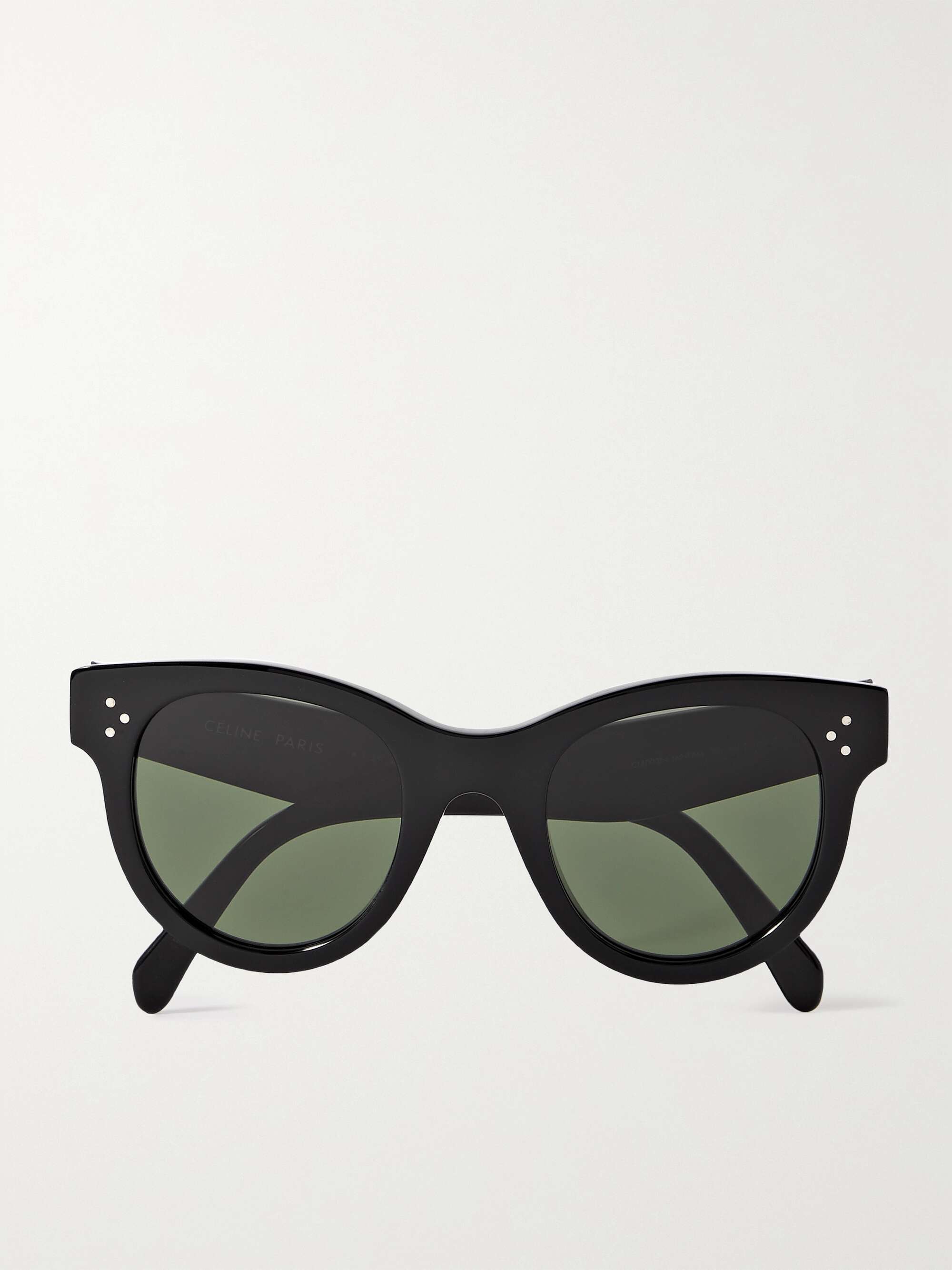 CELINE EYEWEAR Round-frame acetate sunglasses | NET-A-PORTER