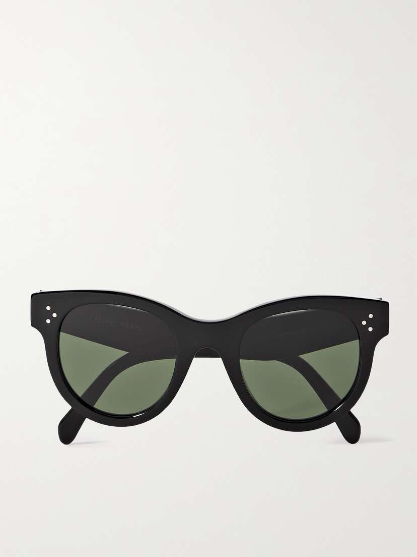 CELINE Eyewear Round-frame Acetate Sunglasses