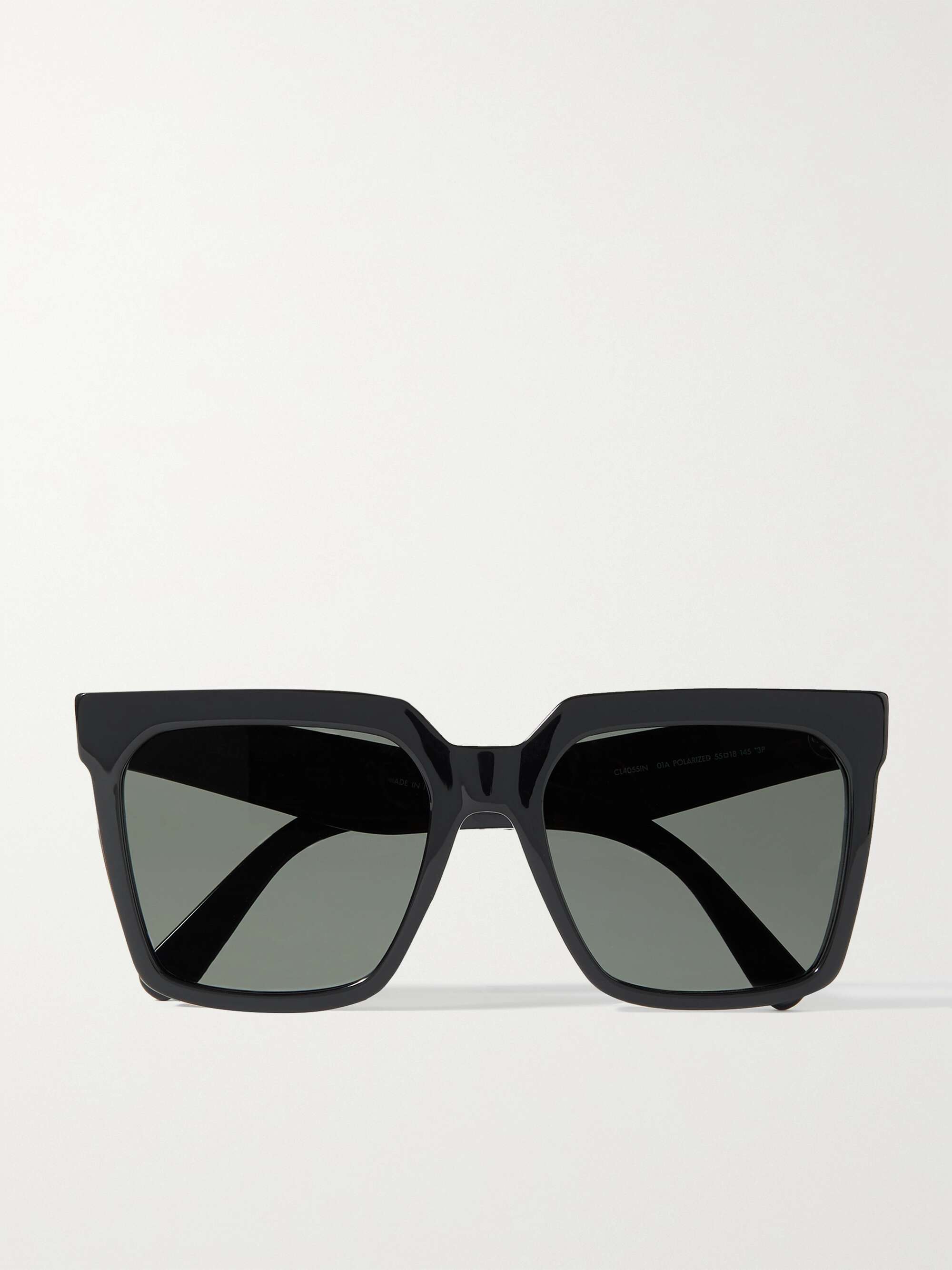 Celine Oversized Acetate Glasses in Black