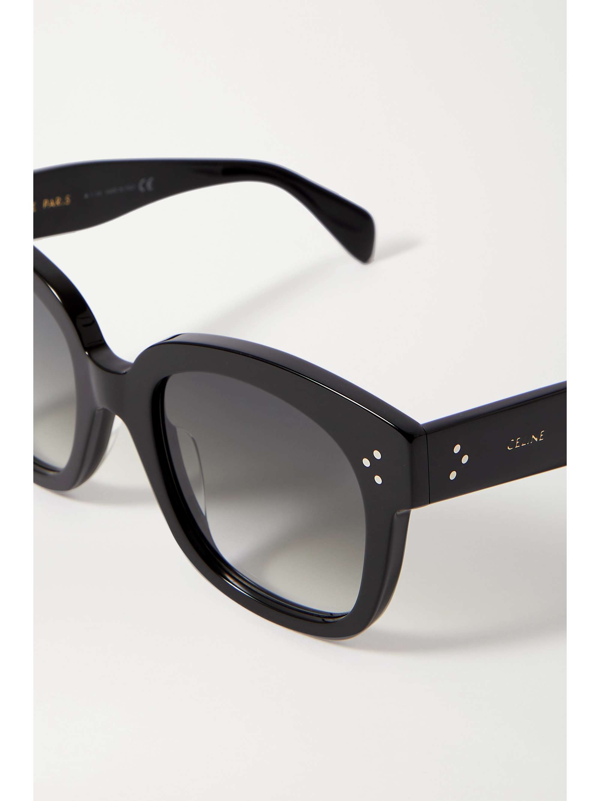 CELINE EYEWEAR Square-frame acetate sunglasses