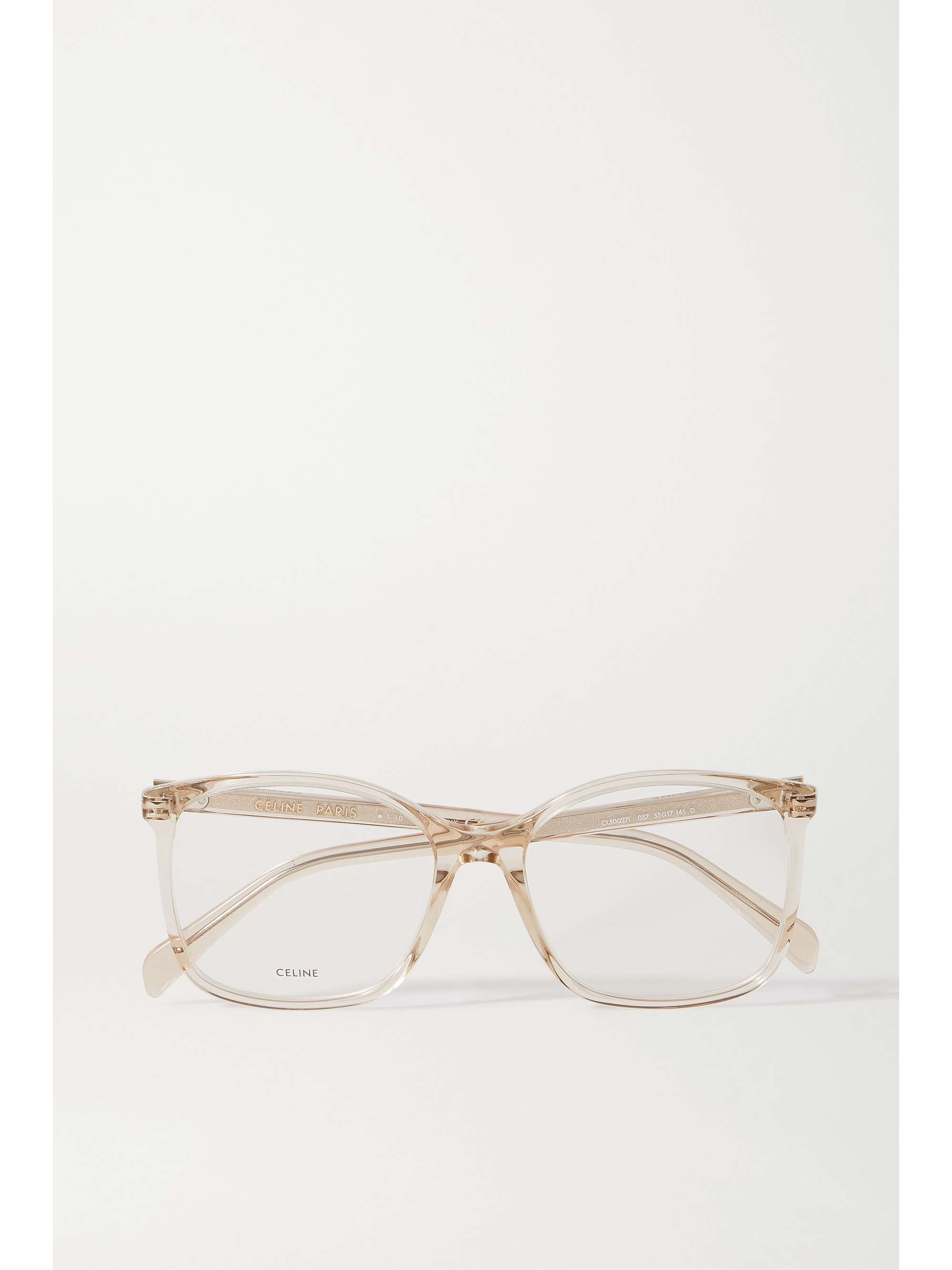 celine rectangle acetate optical frames