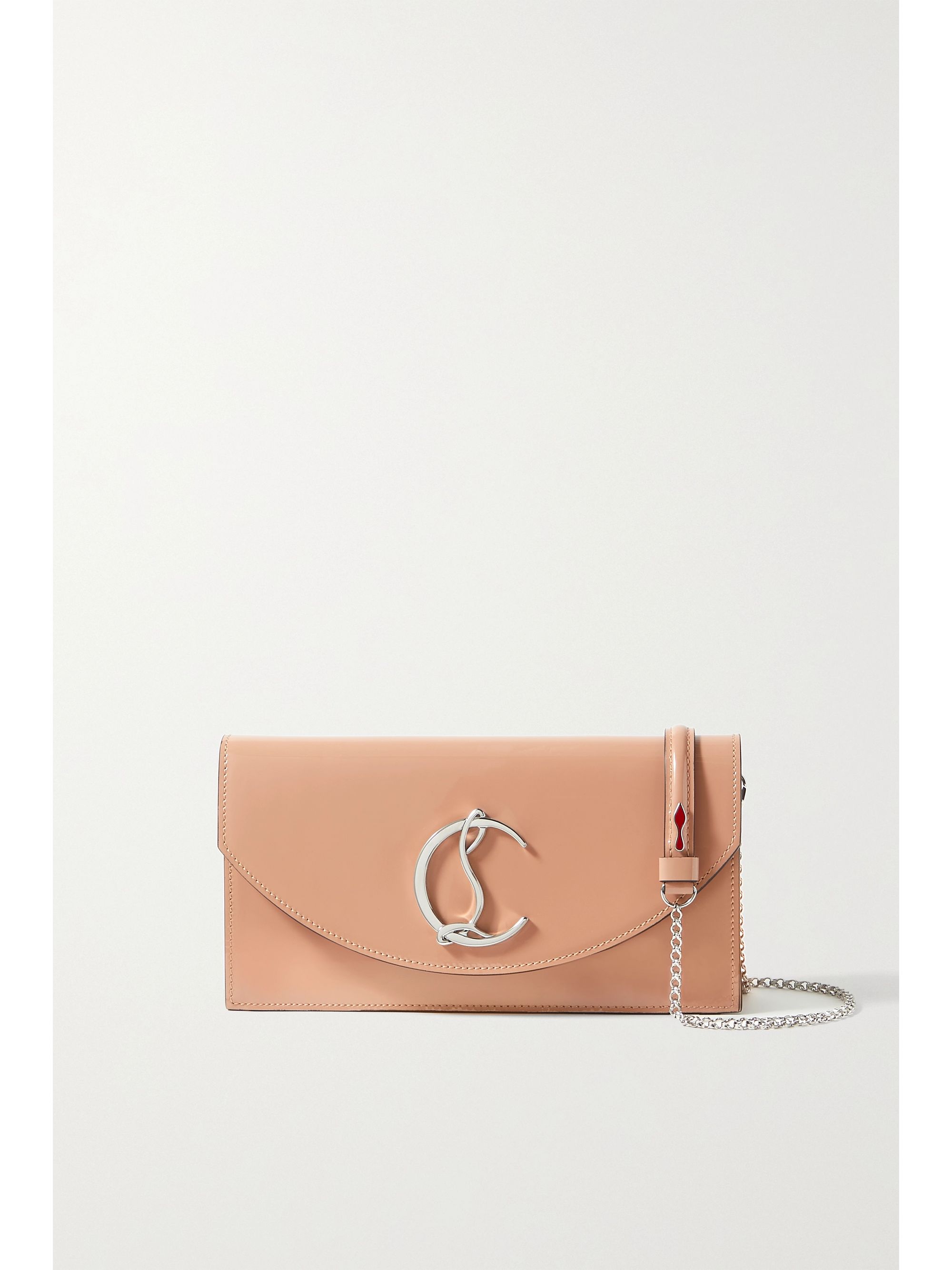 Loubi54 patent-leather clutch Loubi54 patent-leather clutch