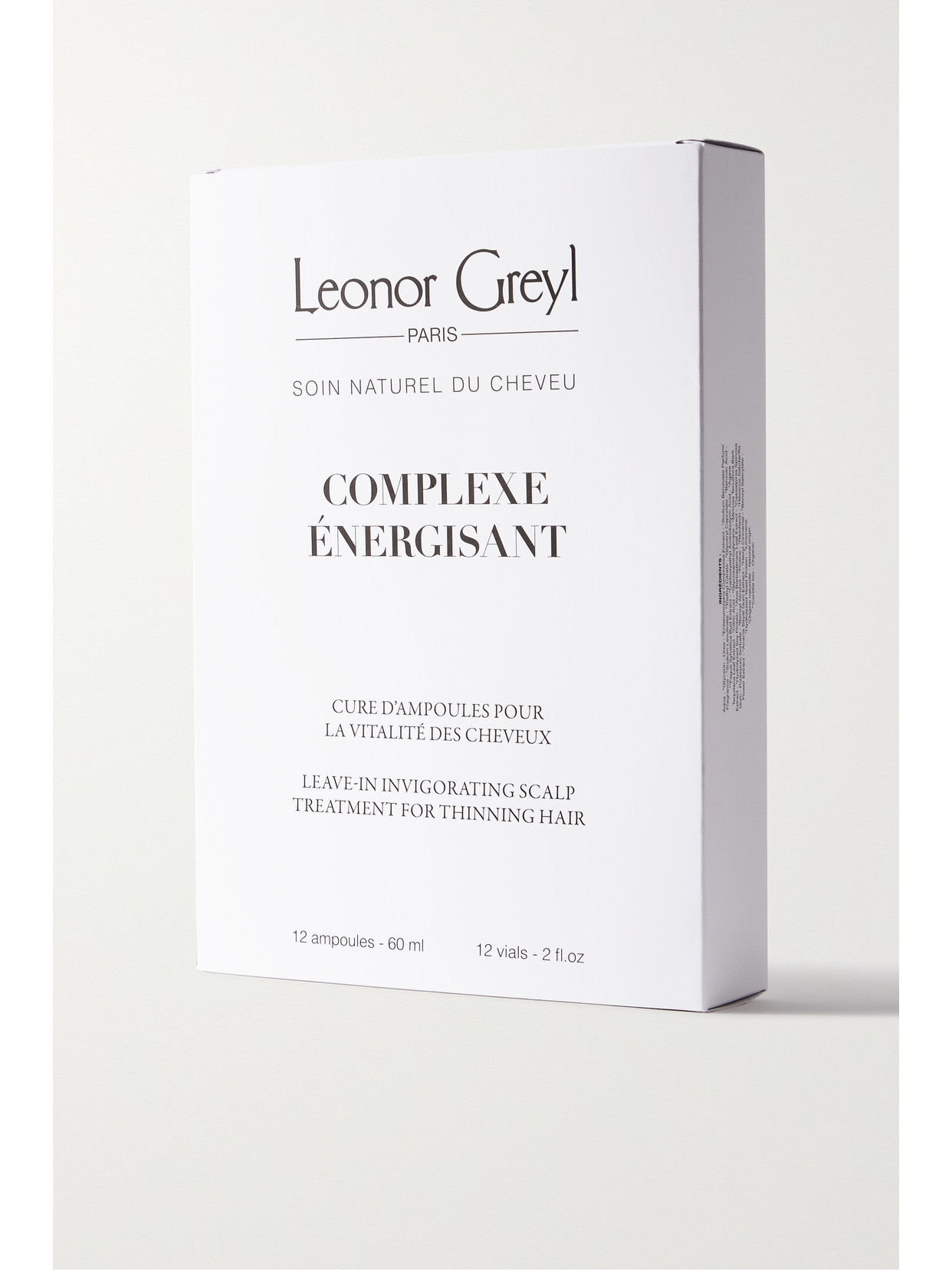 Leonor Greyl Paris Complexe Énergisant Vials, 12 X 5ml In Colorless