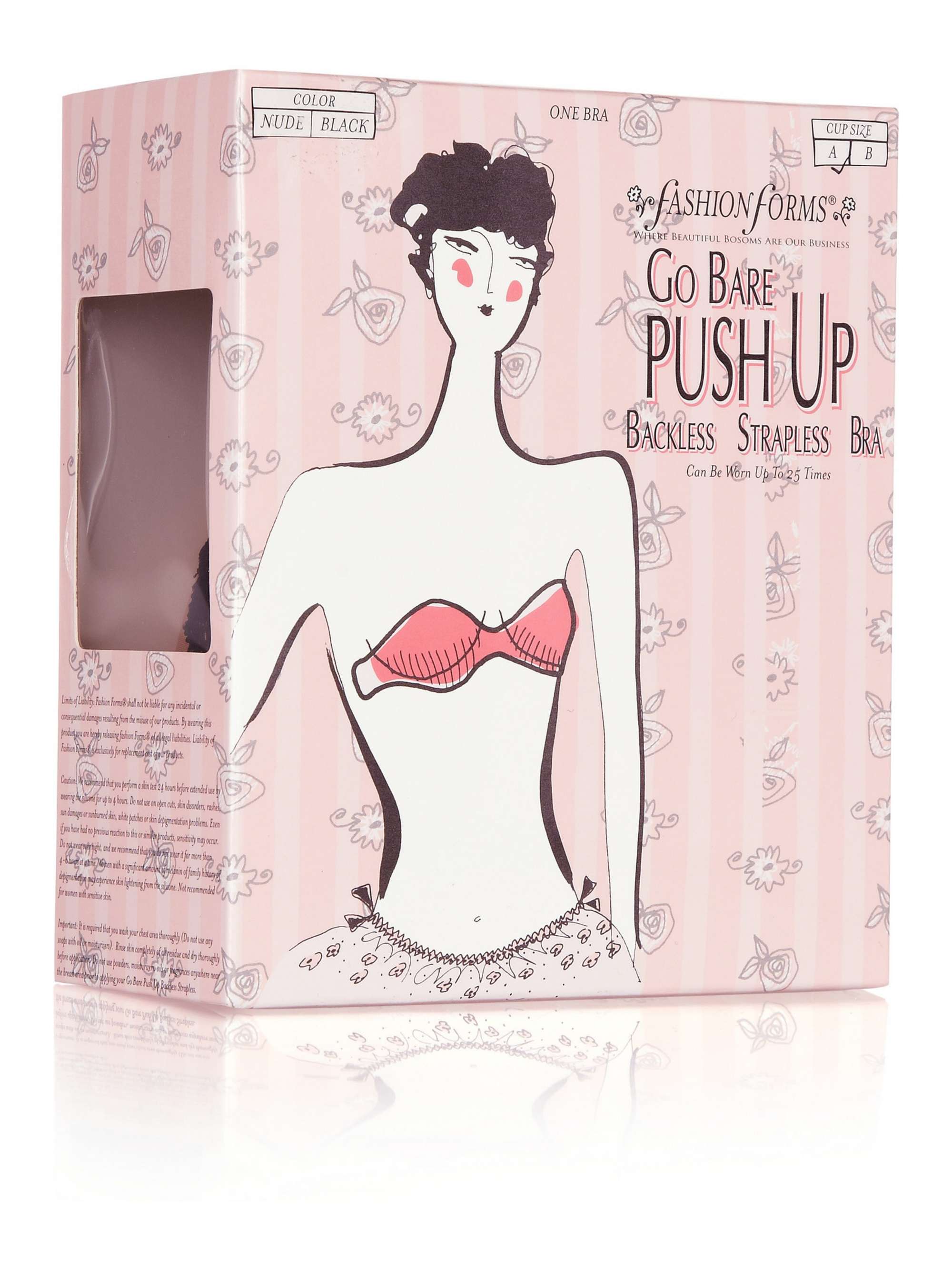 FASHION FORMS Go Bare self-adhesive backless strapless bra