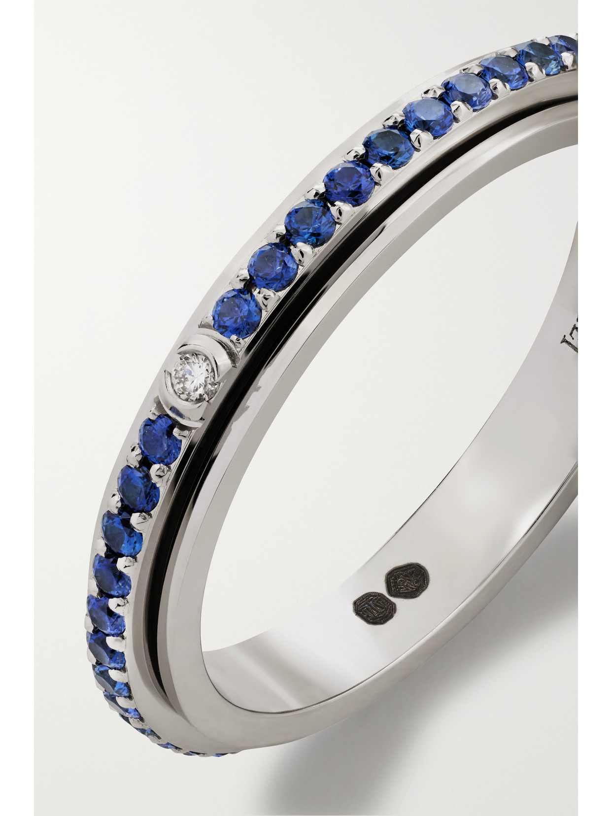 Piaget White Gold Possession Sapphire Band Ring