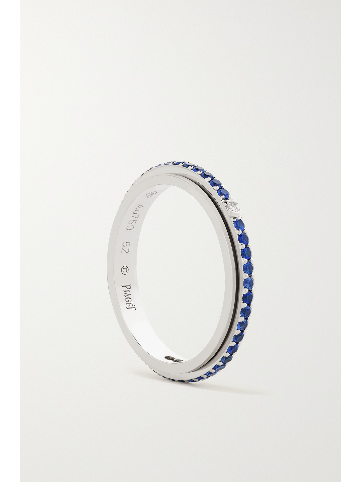 Piaget White Gold Possession Sapphire Band Ring