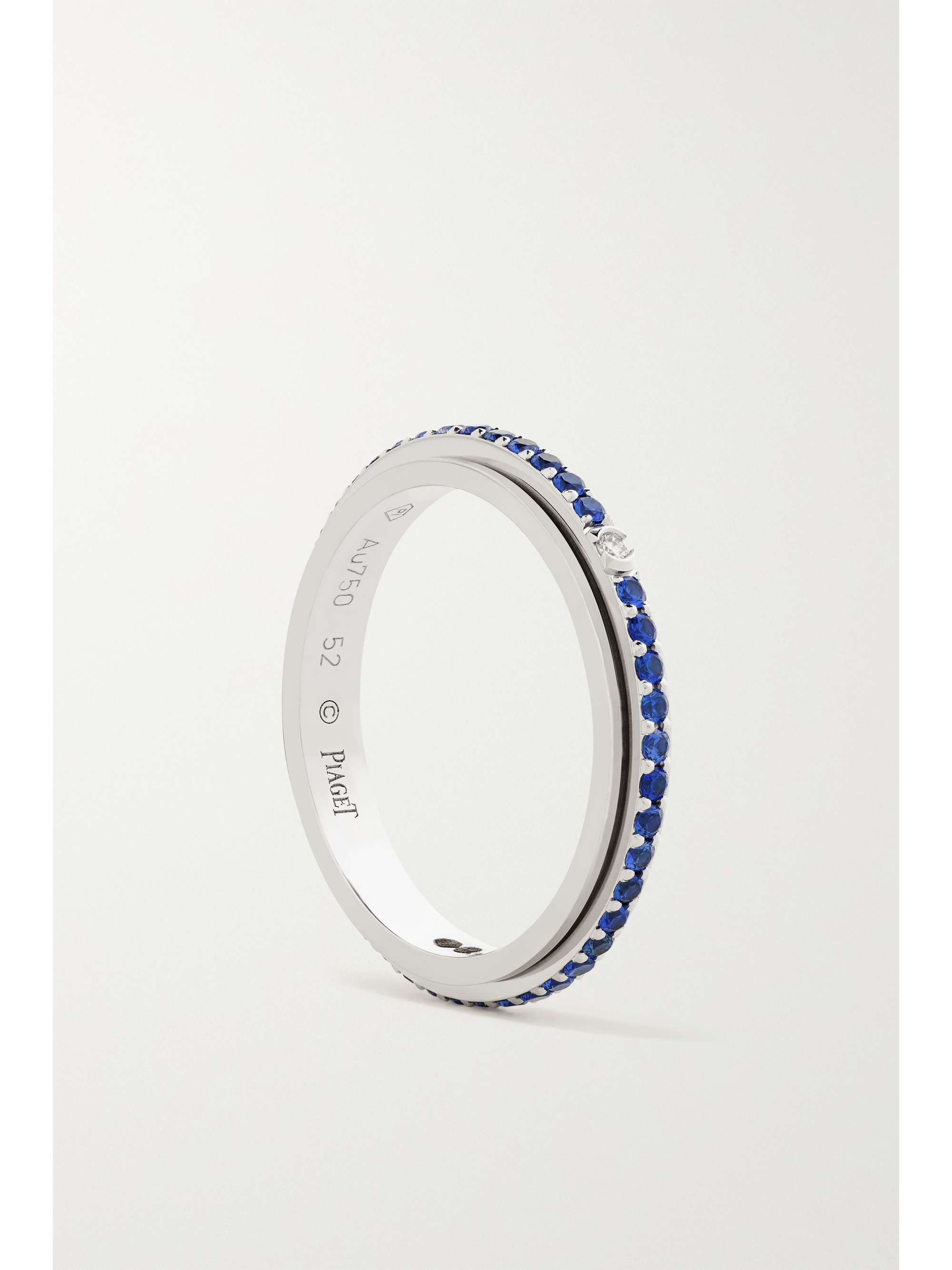 PIAGET Possession 18-karat white gold, sapphire and diamond ring