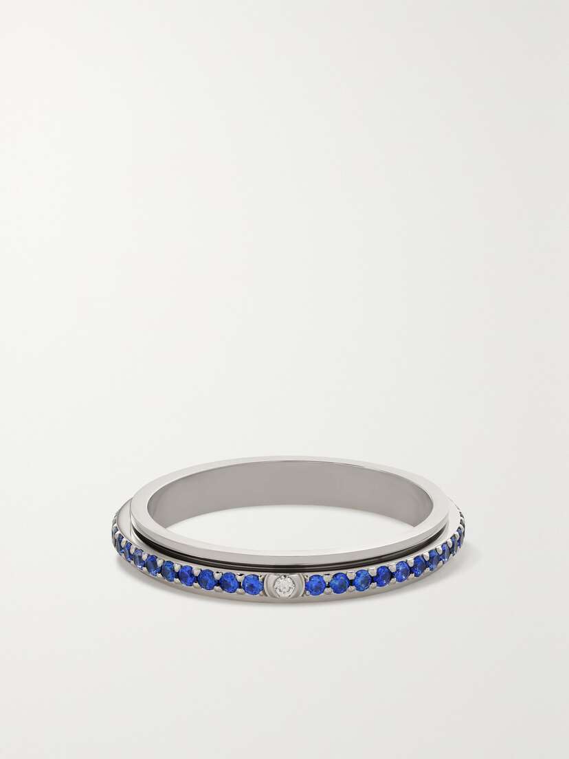 Piaget Possession 18-karat White Gold, Sapphire And Diamond Ring